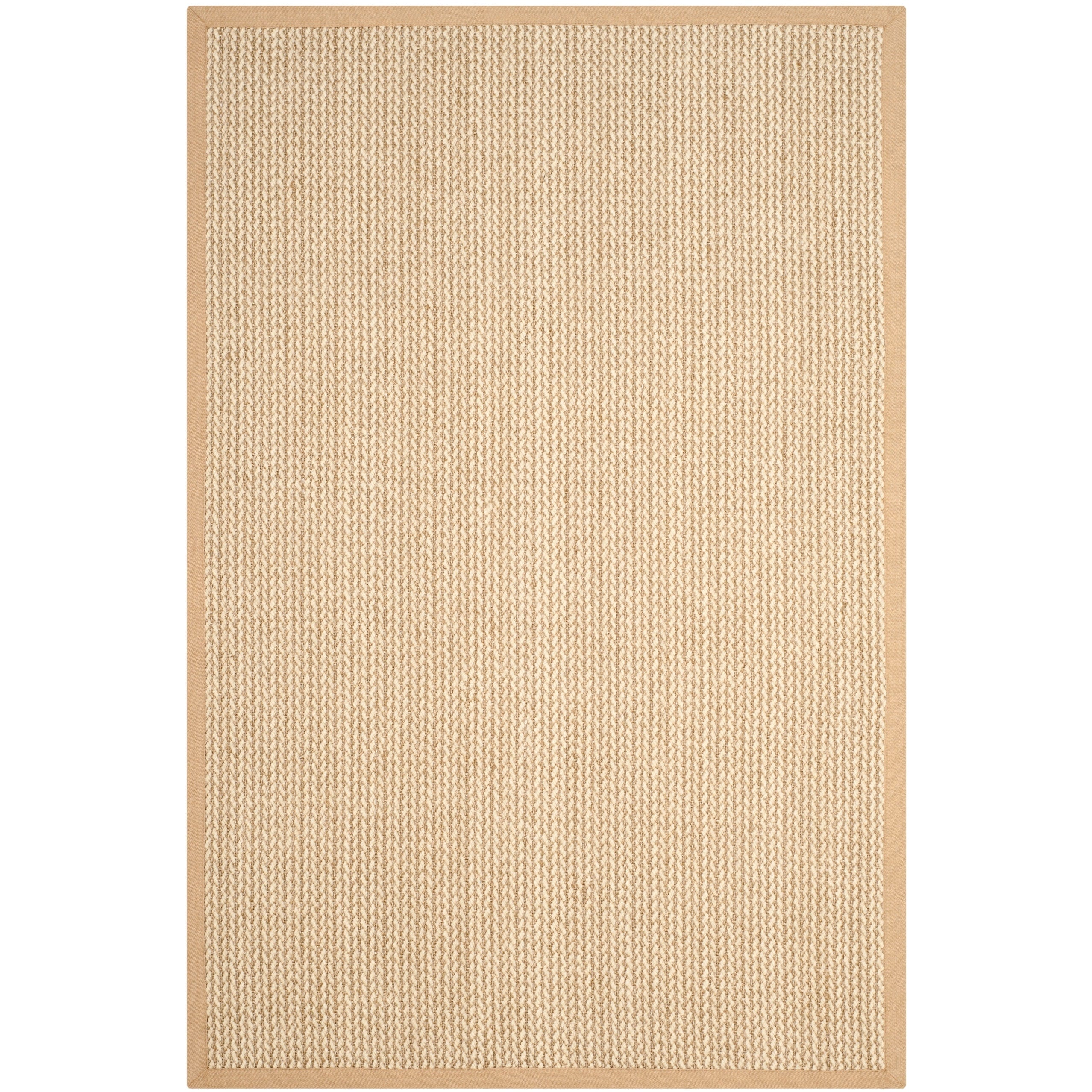 SAFAVIEH Natural Fiber Evia Sisal & Wool Rug