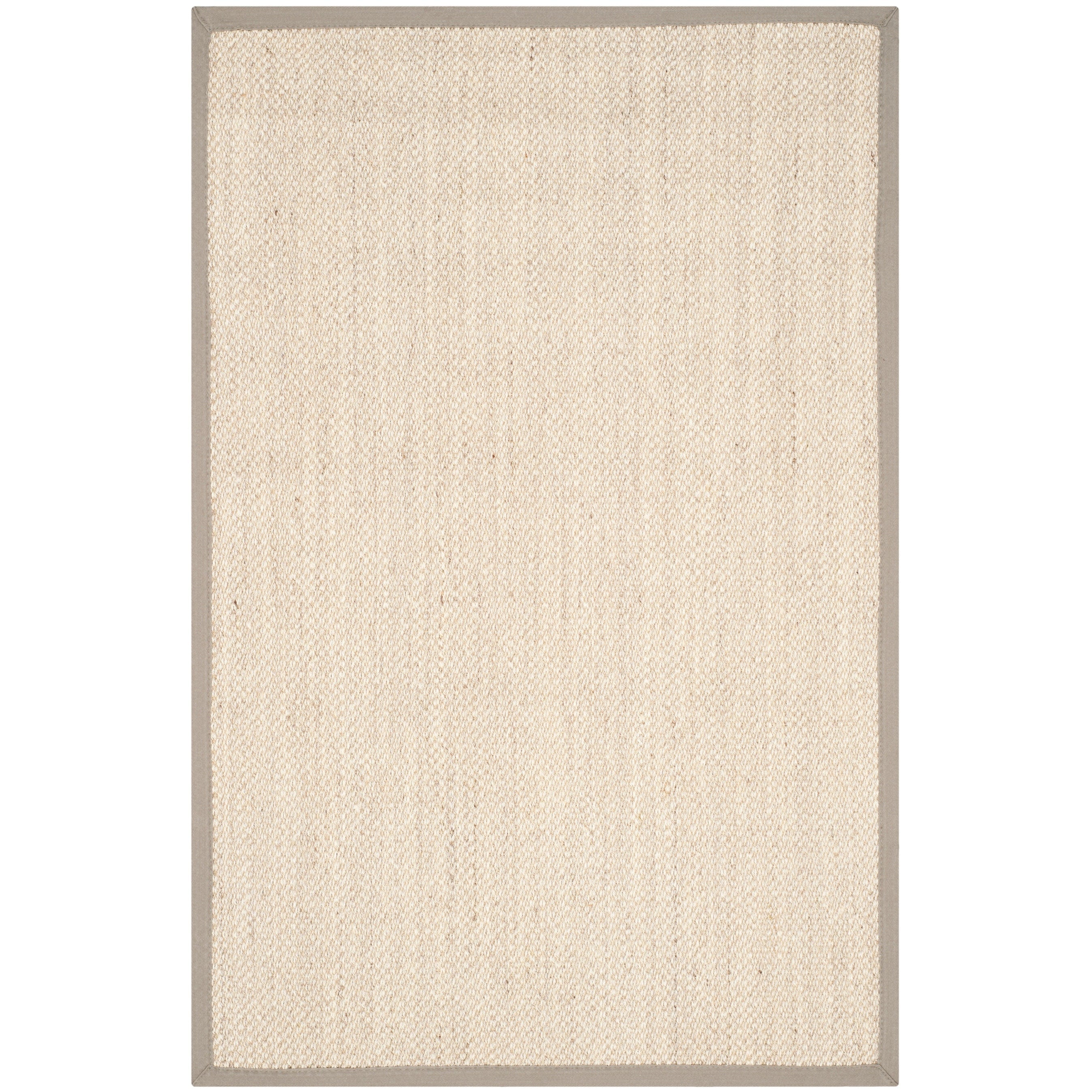 SAFAVIEH Natural Fiber Lorine Casual Border Sisal Rug