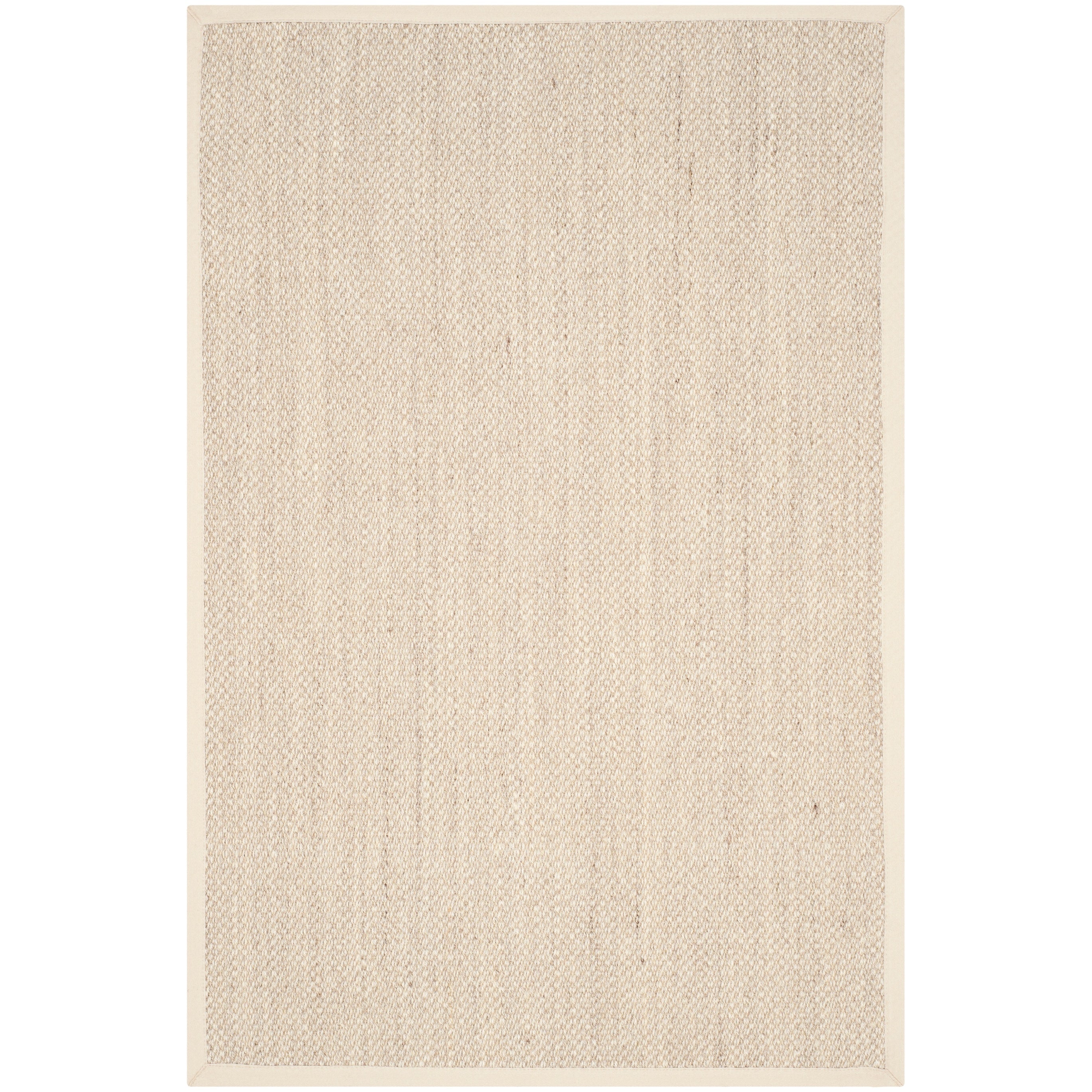 SAFAVIEH Natural Fiber Lorine Casual Border Sisal Rug