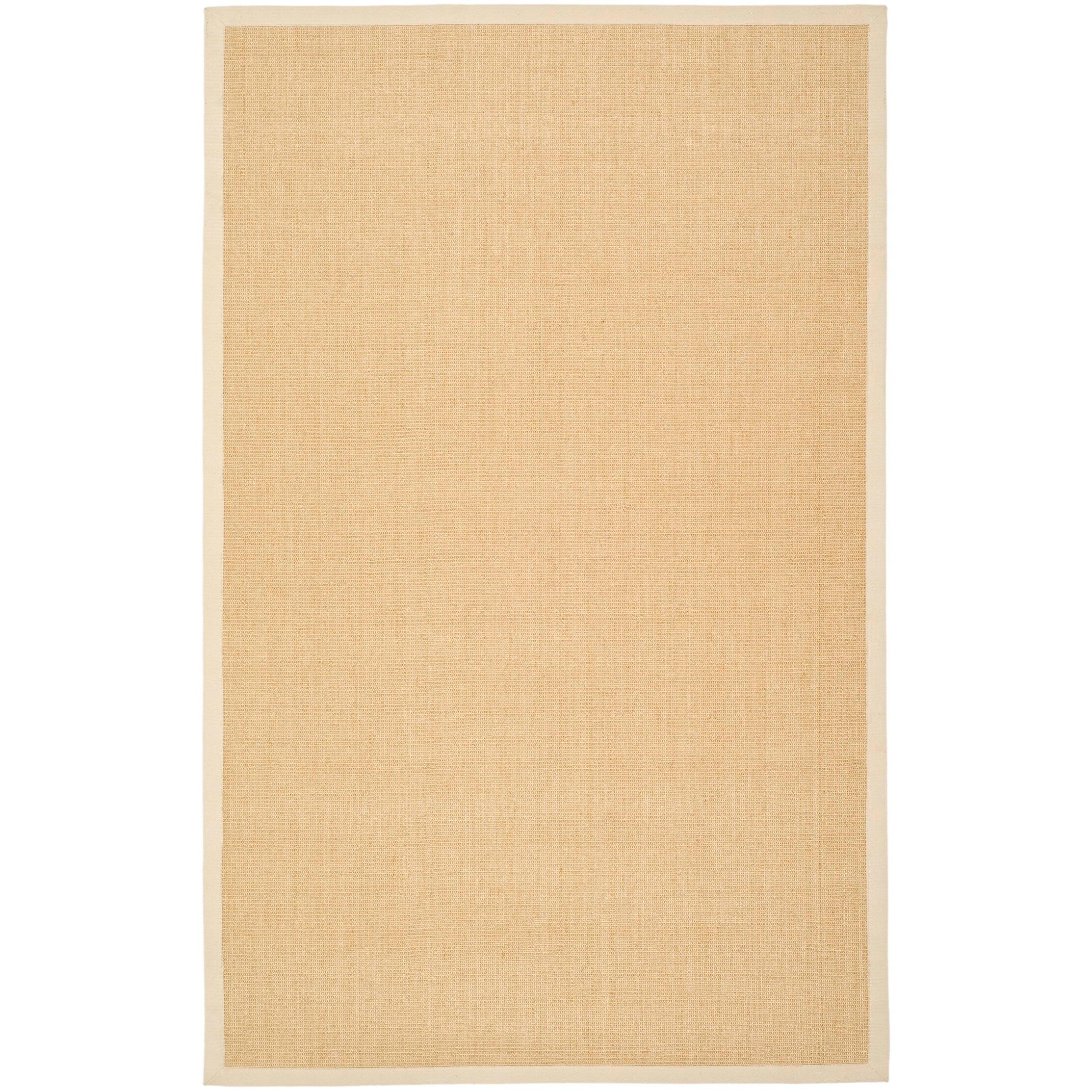 SAFAVIEH Natural Fiber Madelyn Border Sisal Rug