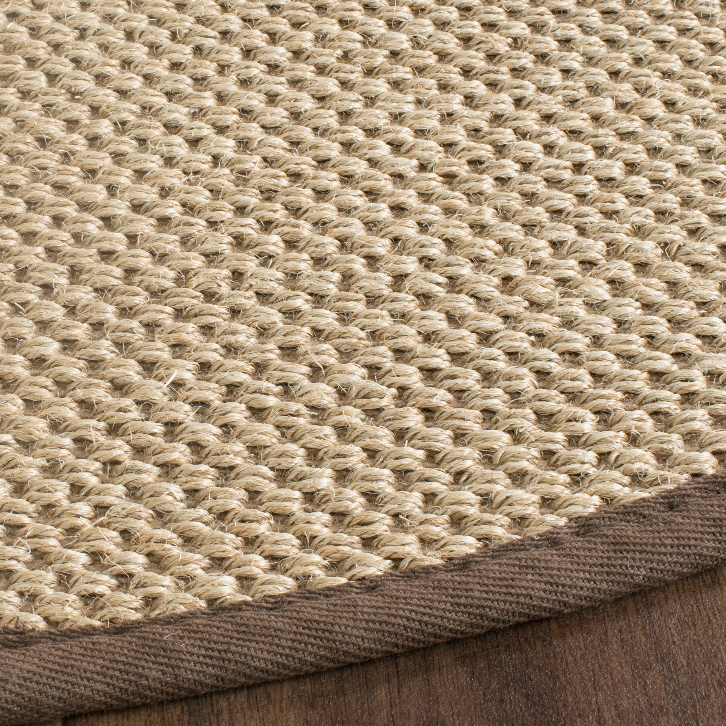 SAFAVIEH Natural Fiber Venus Casual Border Sisal Rug