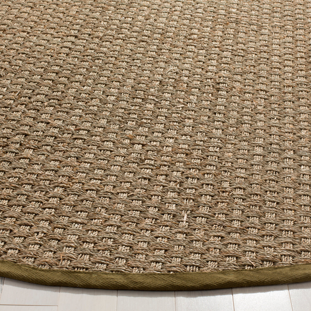SAFAVIEH Natural Fiber Zymryd Basketweave Seagrass Rug