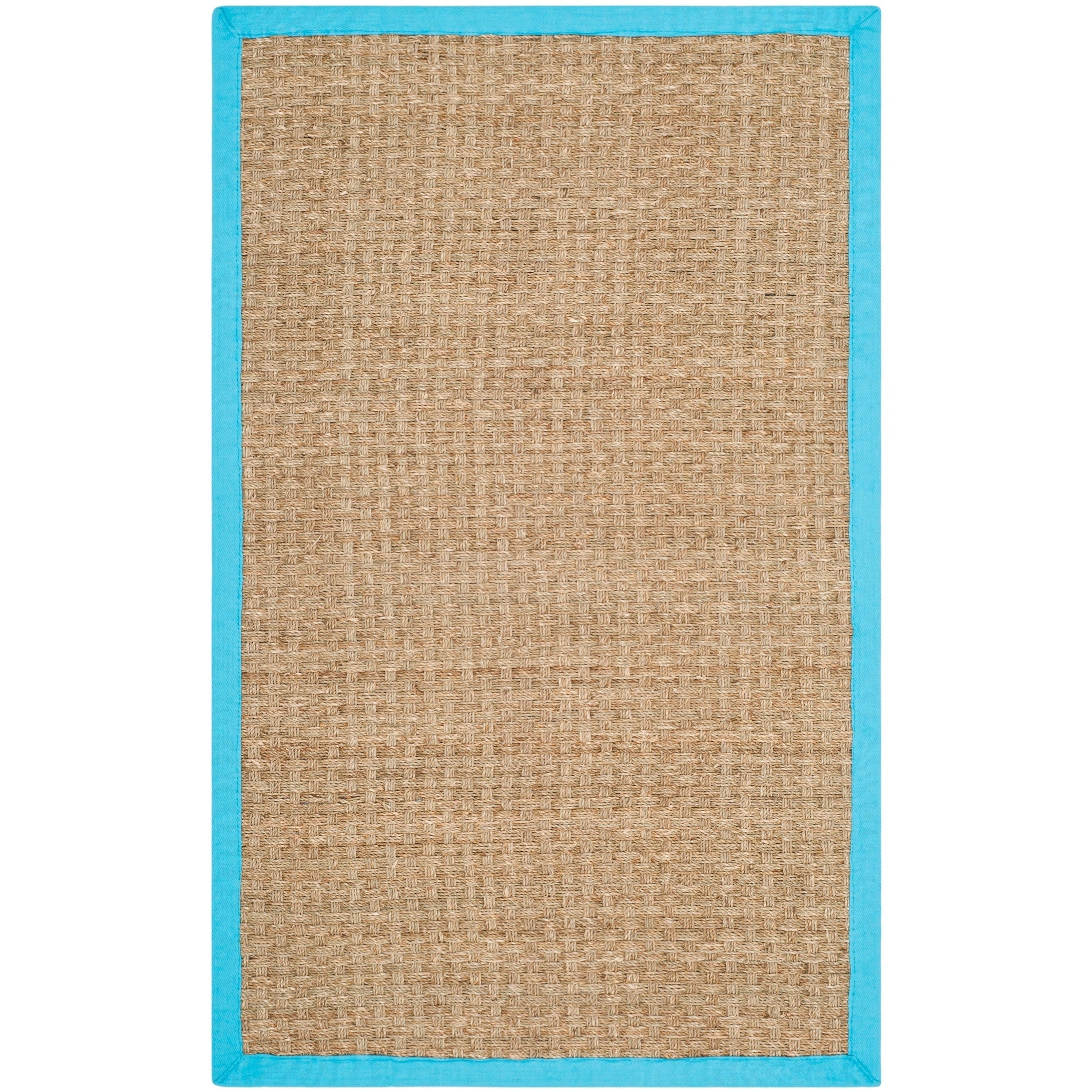 SAFAVIEH Natural Fiber Zymryd Basketweave Seagrass Rug