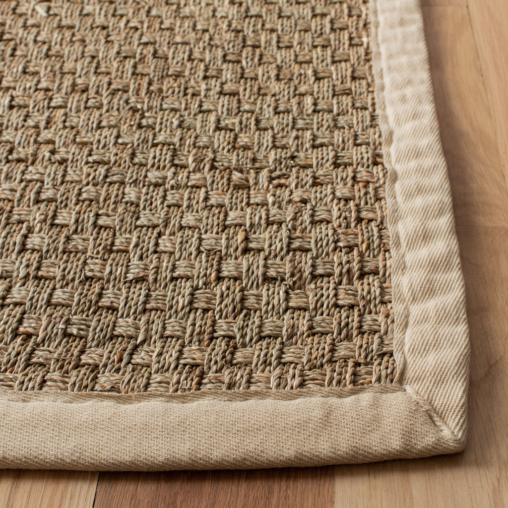 SAFAVIEH Natural Fiber Zymryd Basketweave Seagrass Rug