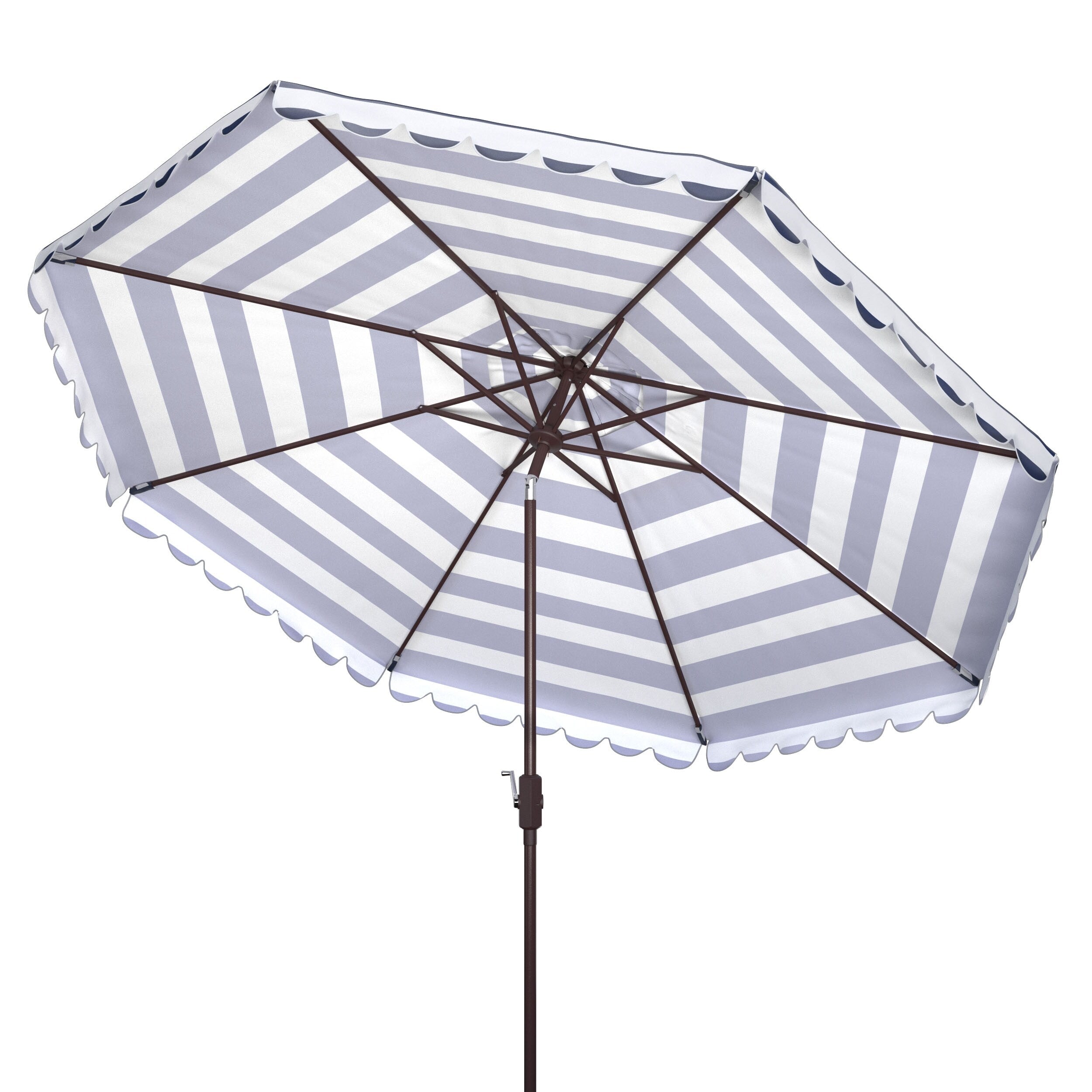 Parapluie rond à manivelle SAFAVIEH Outdoor Jaylee 11 pieds