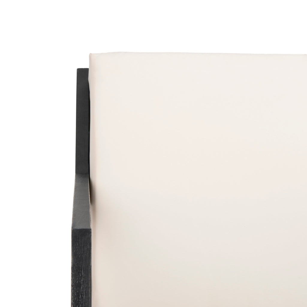 Chaise à bascule d'extérieur Makaila de SAFAVIEH avec coussin - 26 L x 31 P x 38 H