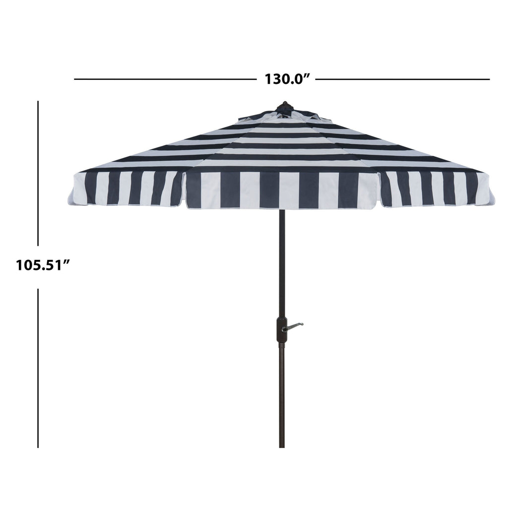 Parasol rond d'extérieur SAFAVIEH Fashion Line de 11 pieds