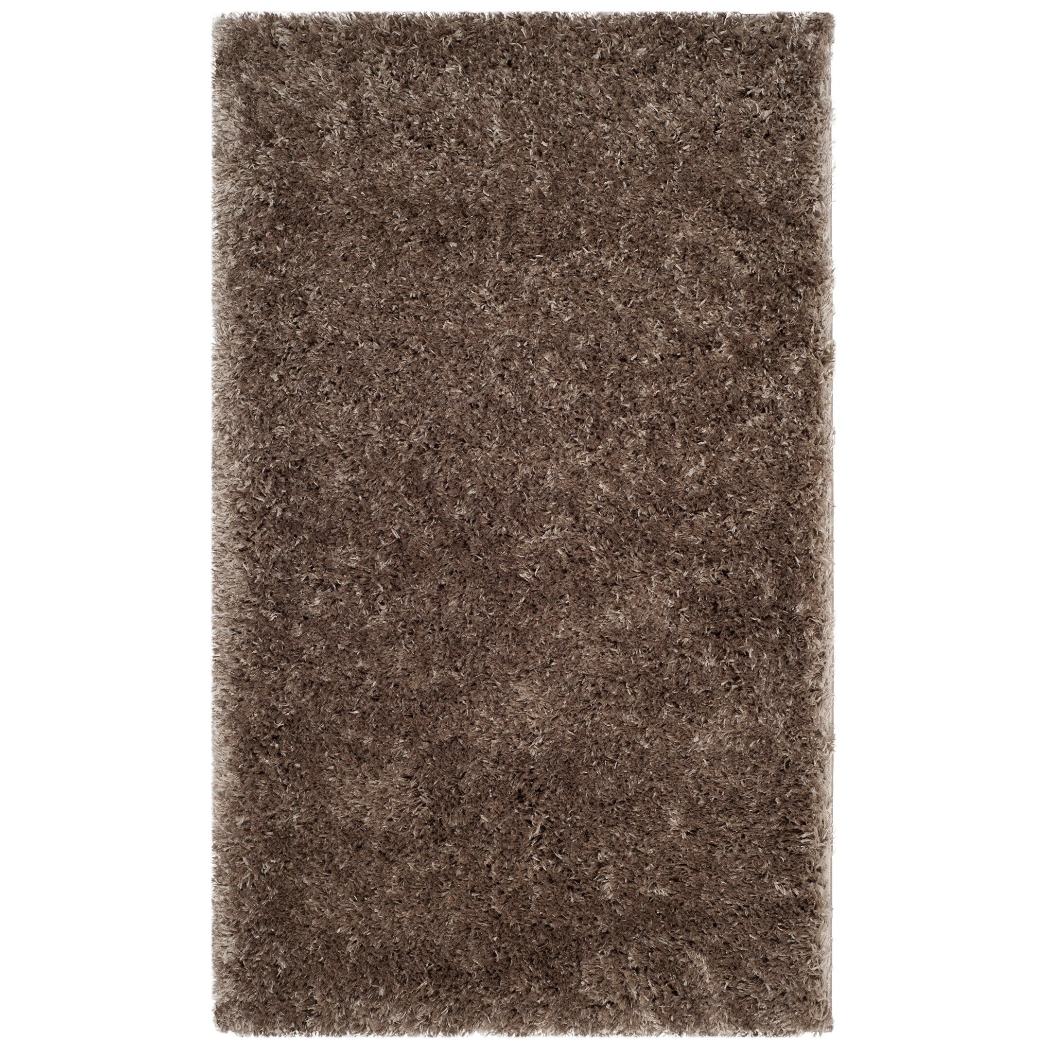 SAFAVIEH Polar Shag Alabama Glam Solid 3-inch Extra Thick