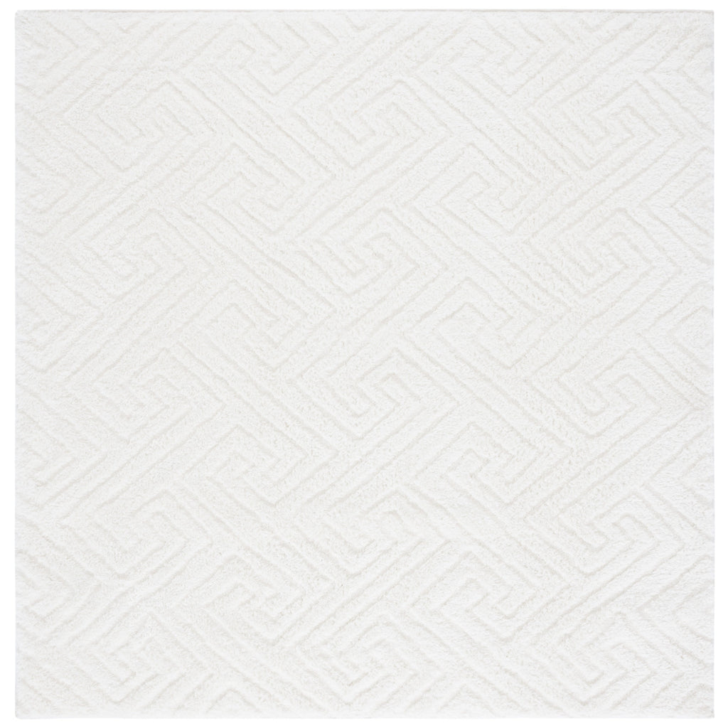 SAFAVIEH Tahoe Shag Lisjana Geometric 1.2-inch Thick Rug