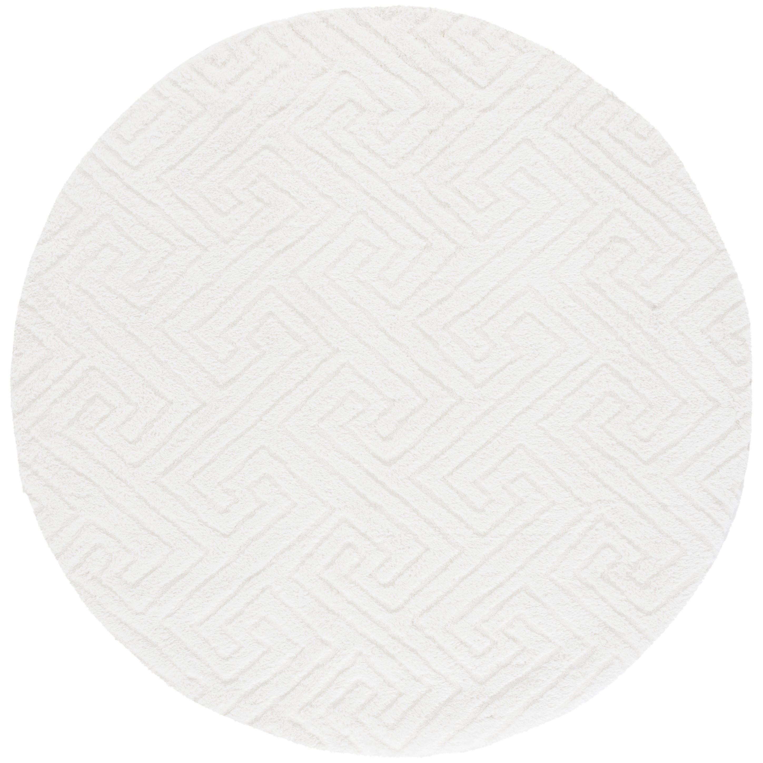 SAFAVIEH Tahoe Shag Lisjana Geometric 1.2-inch Thick Rug