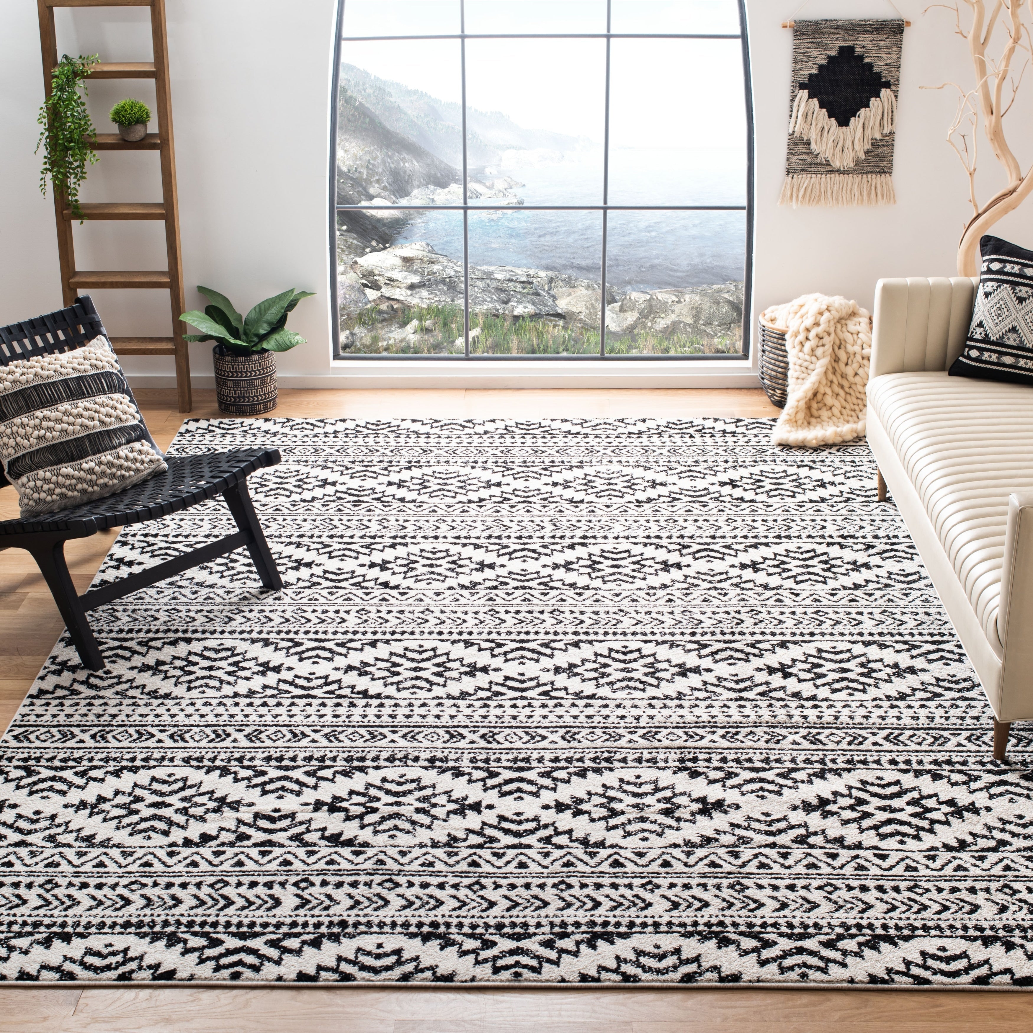 SAFAVIEH Tulum Vetuta Moroccan Boho Chic Area Rug