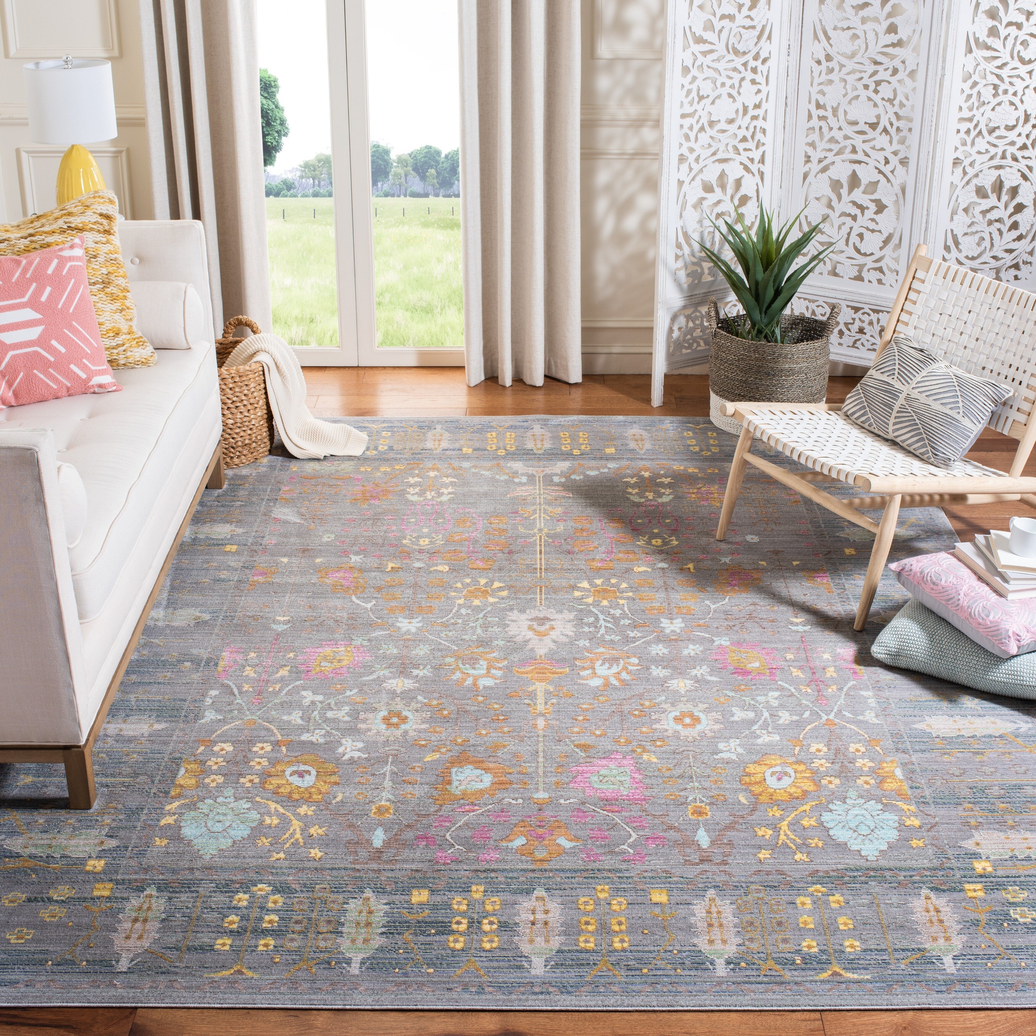 SAFAVIEH Valencia Insaf Vintage Boho Oriental Rug