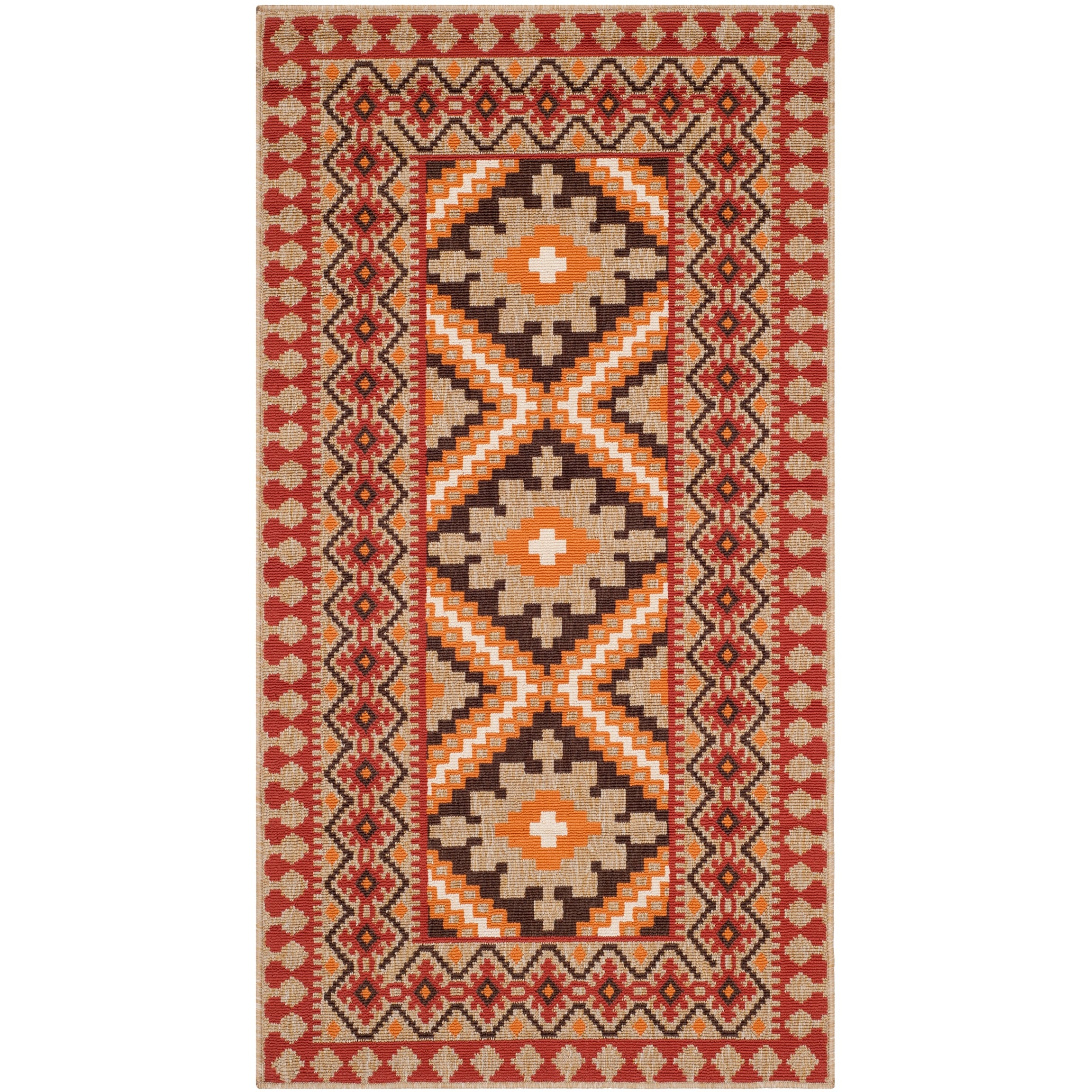 SAFAVIEH Veranda Rita Indoor/ Outdoor Waterproof Patio Backyard Rug