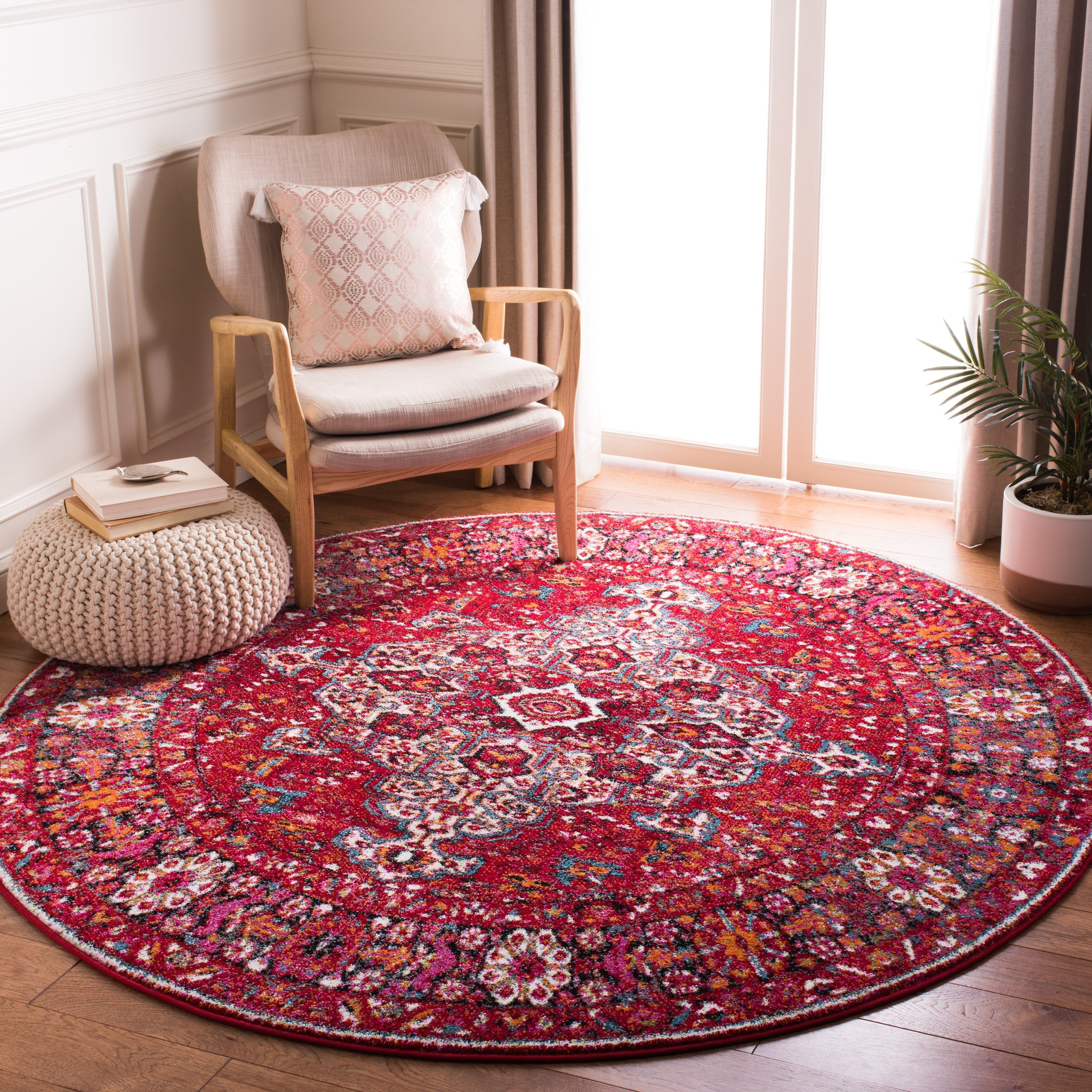 SAFAVIEH Vintage Hamadan Georgiana Traditional Oriental Rug