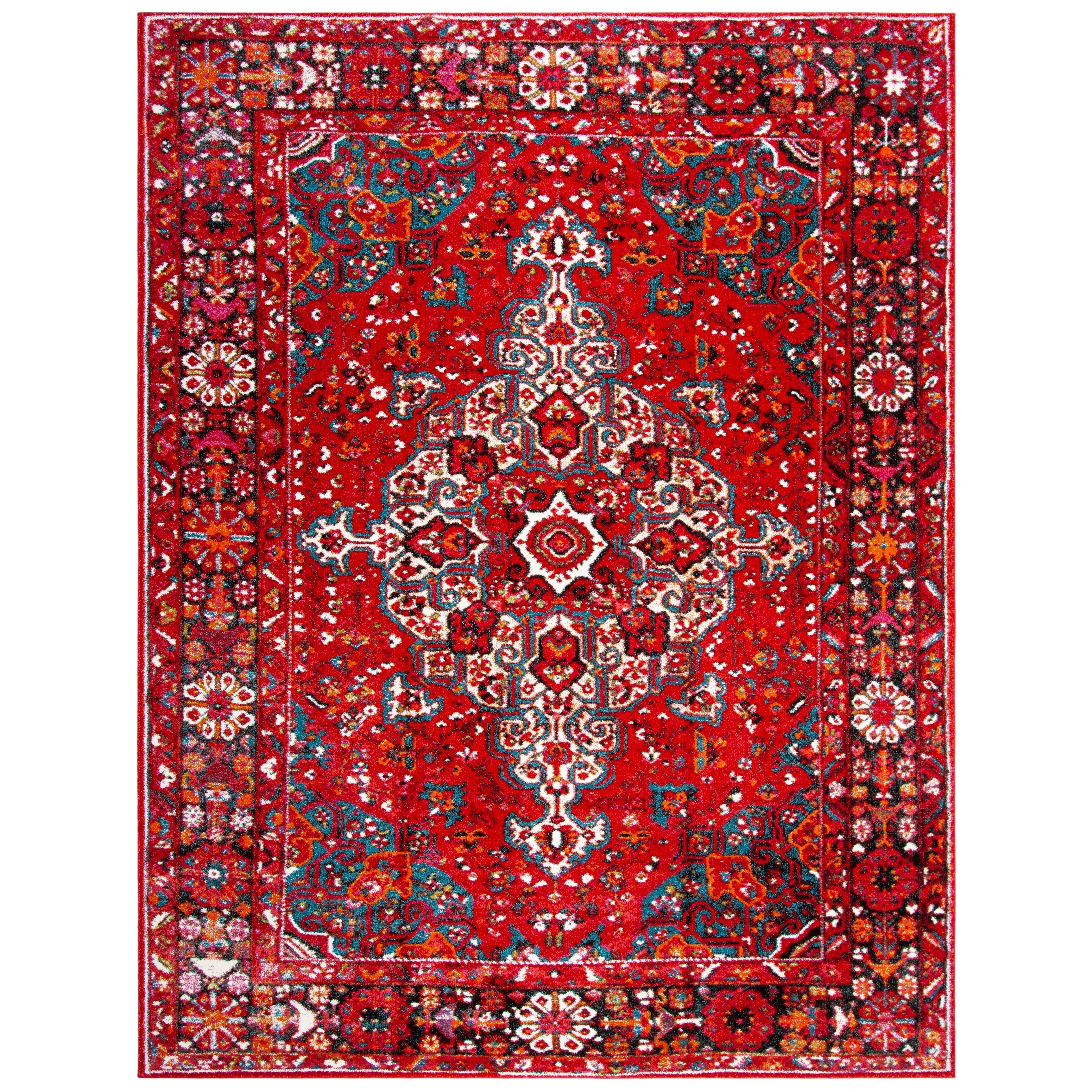SAFAVIEH Vintage Hamadan Georgiana Traditional Oriental Rug