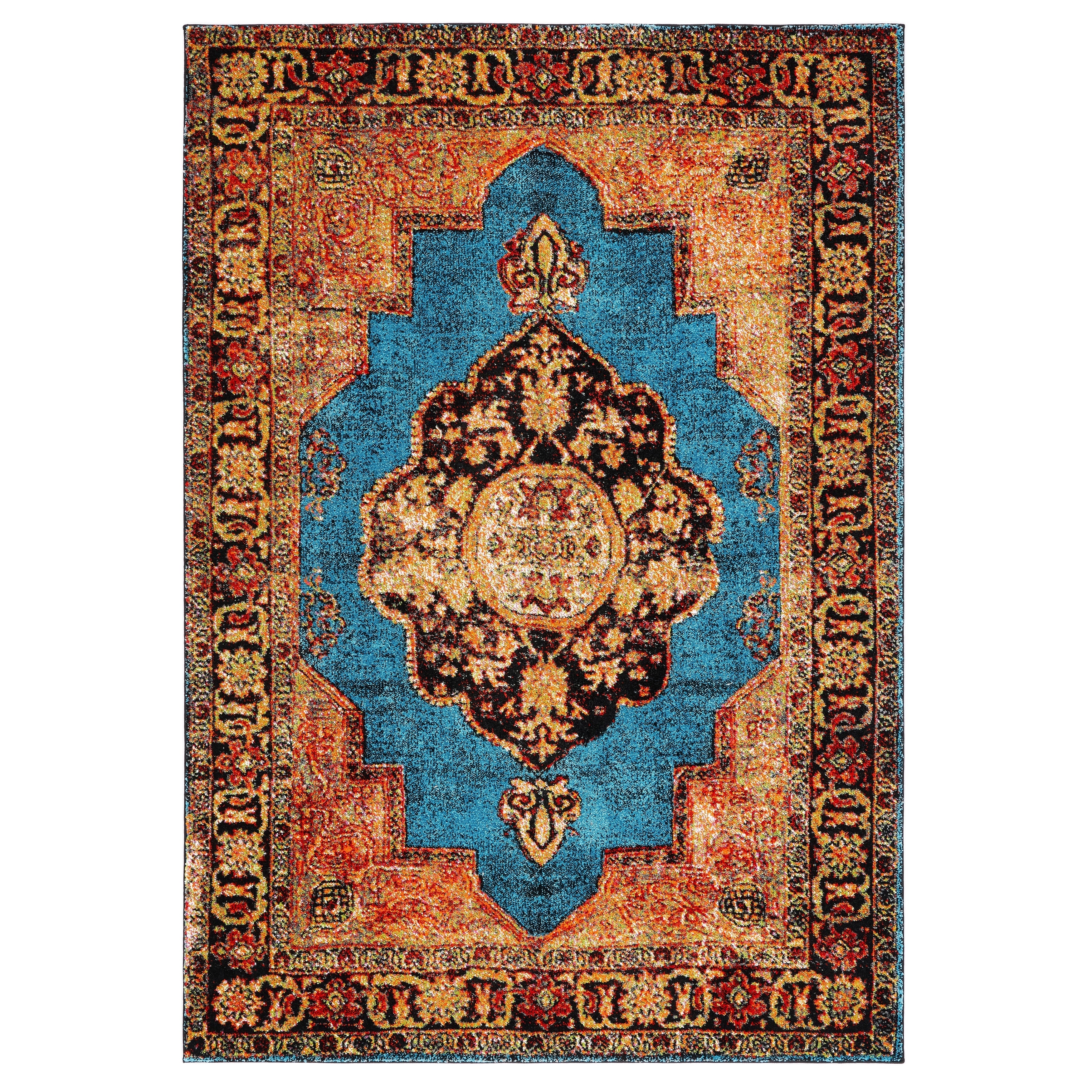 SAFAVIEH Vintage Hamadan Ismay Oriental Distressed Rug