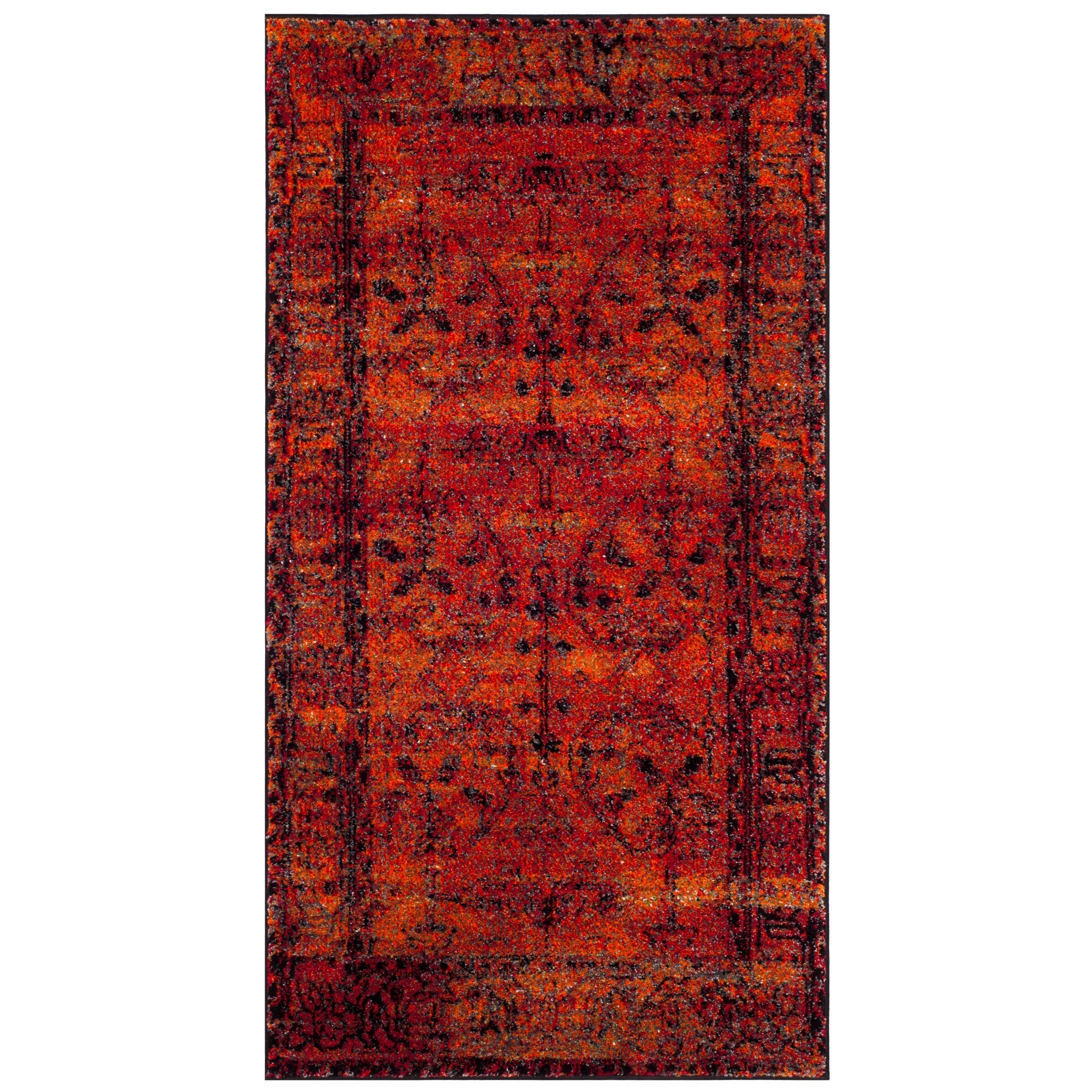 SAFAVIEH Vintage Hamadan Selma Oriental Distressed Rug