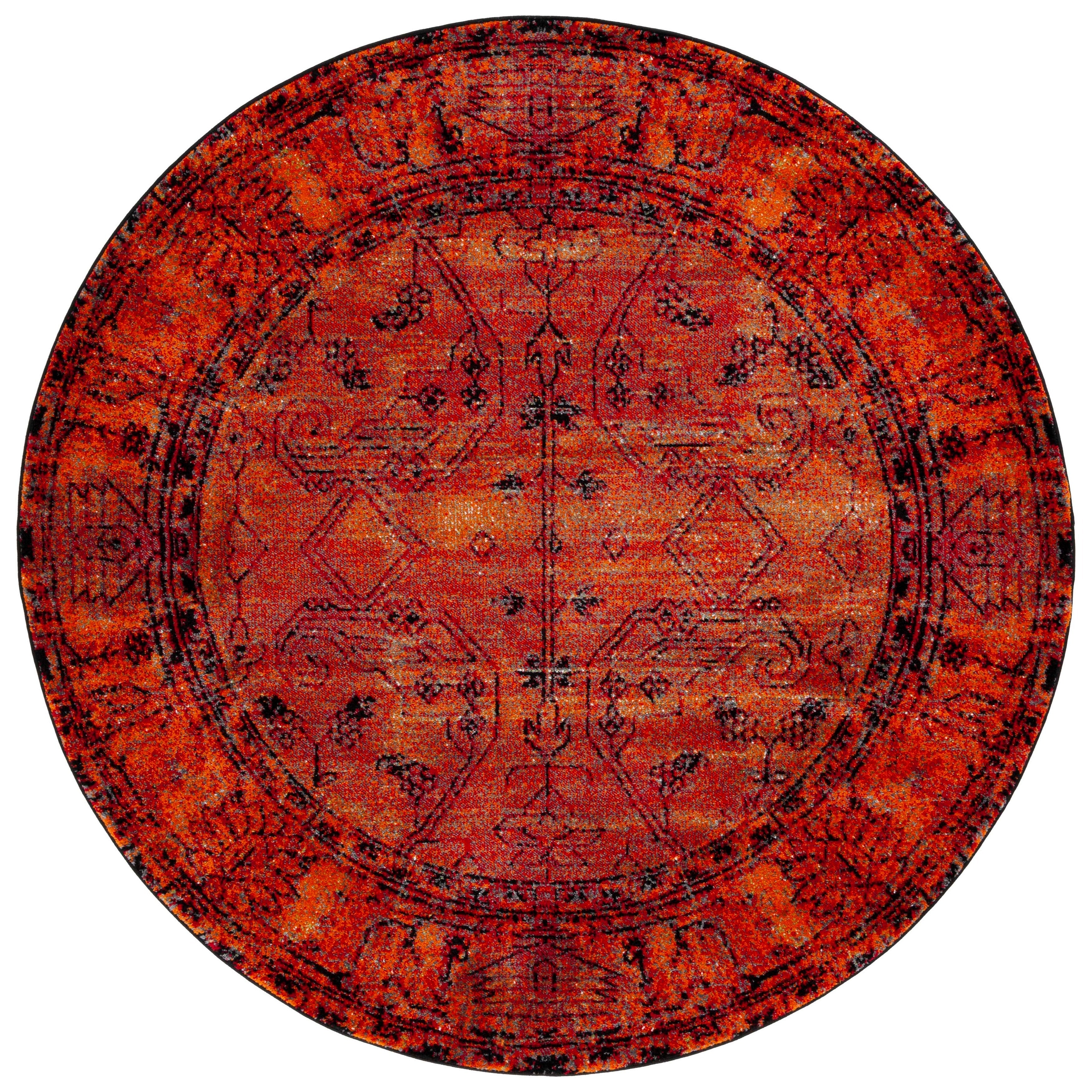 SAFAVIEH Vintage Hamadan Selma Oriental Distressed Rug