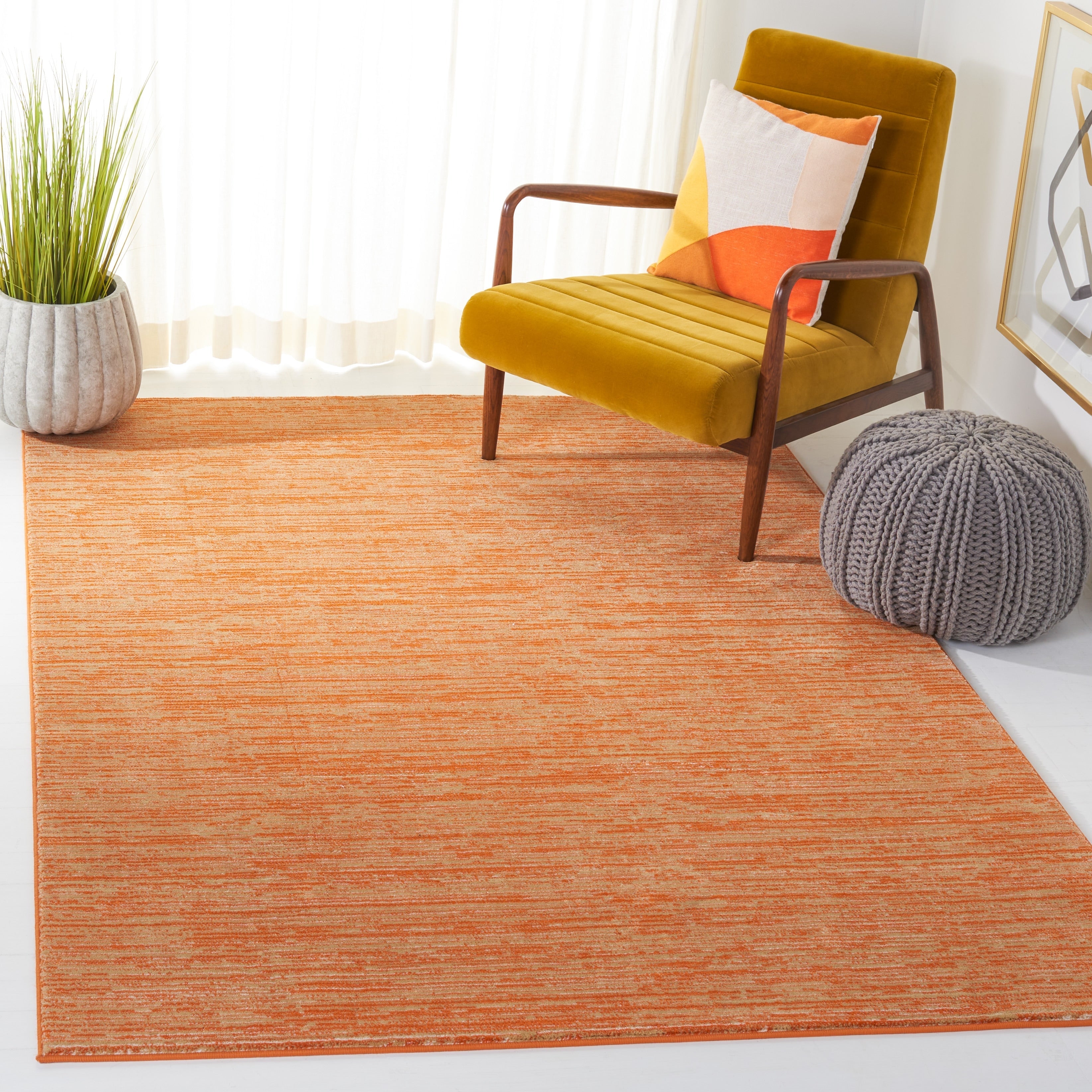 SAFAVIEH Vision Sunanda Modern Ombre Tonal Rug.