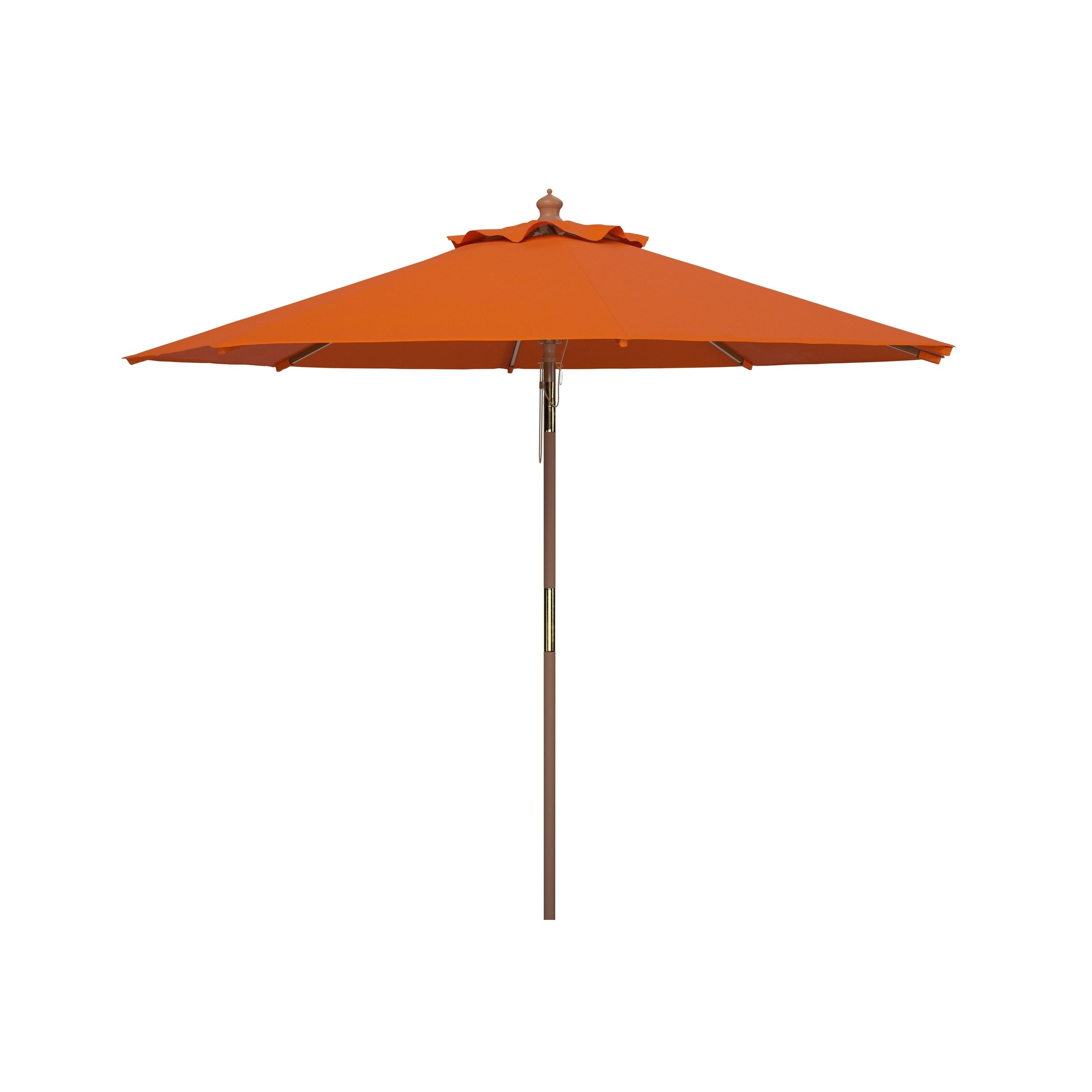 Parasol d'extérieur en bois SAFAVIEH Zlatana de 2,7 m