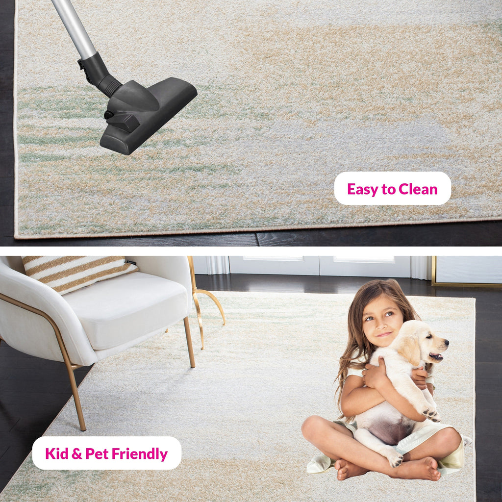 SAFAVIEH, Tapis abstrait moderne Adirondack Allegonda