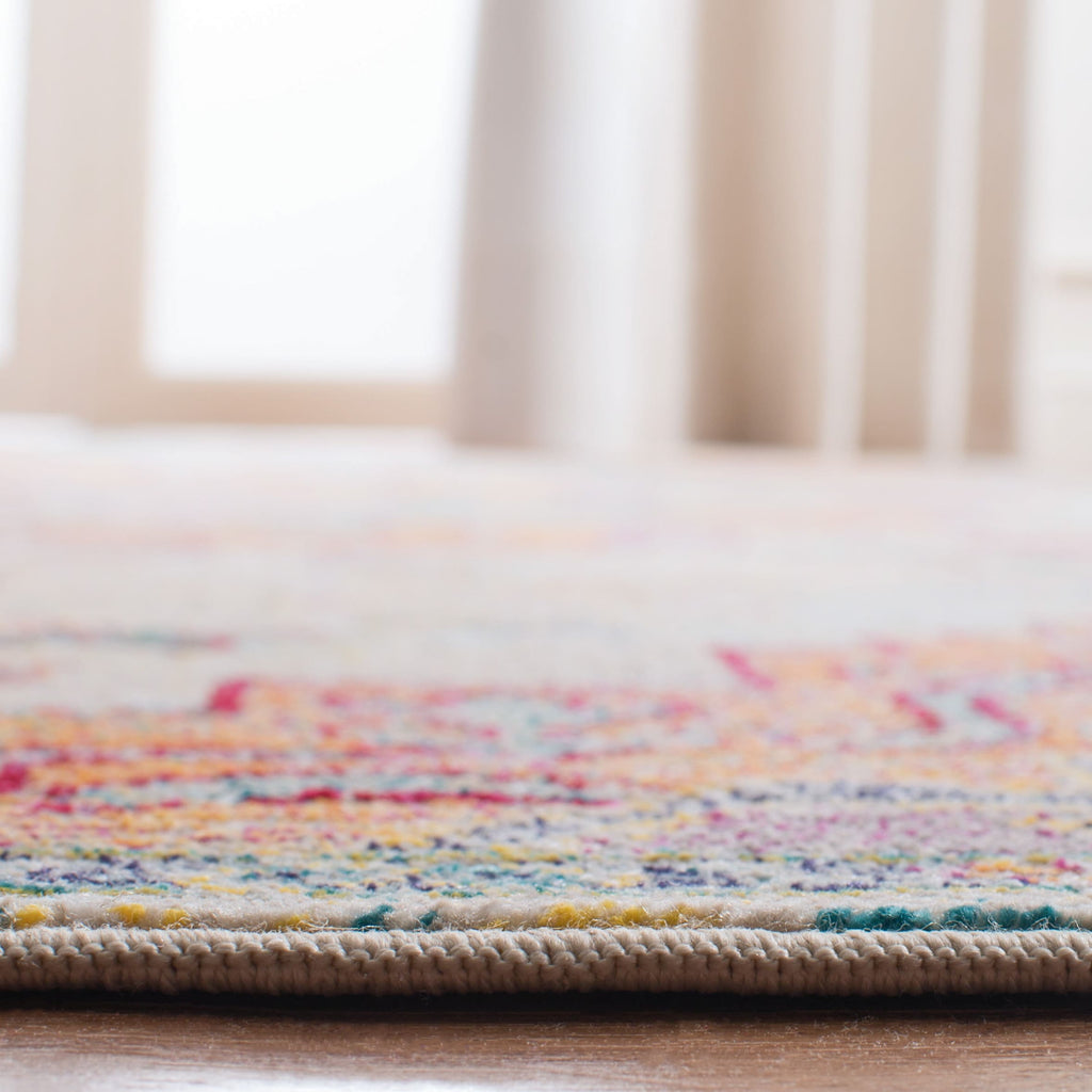 SAFAVIEH, Tapis Médaillon Boho Vintage Crystal Naimat