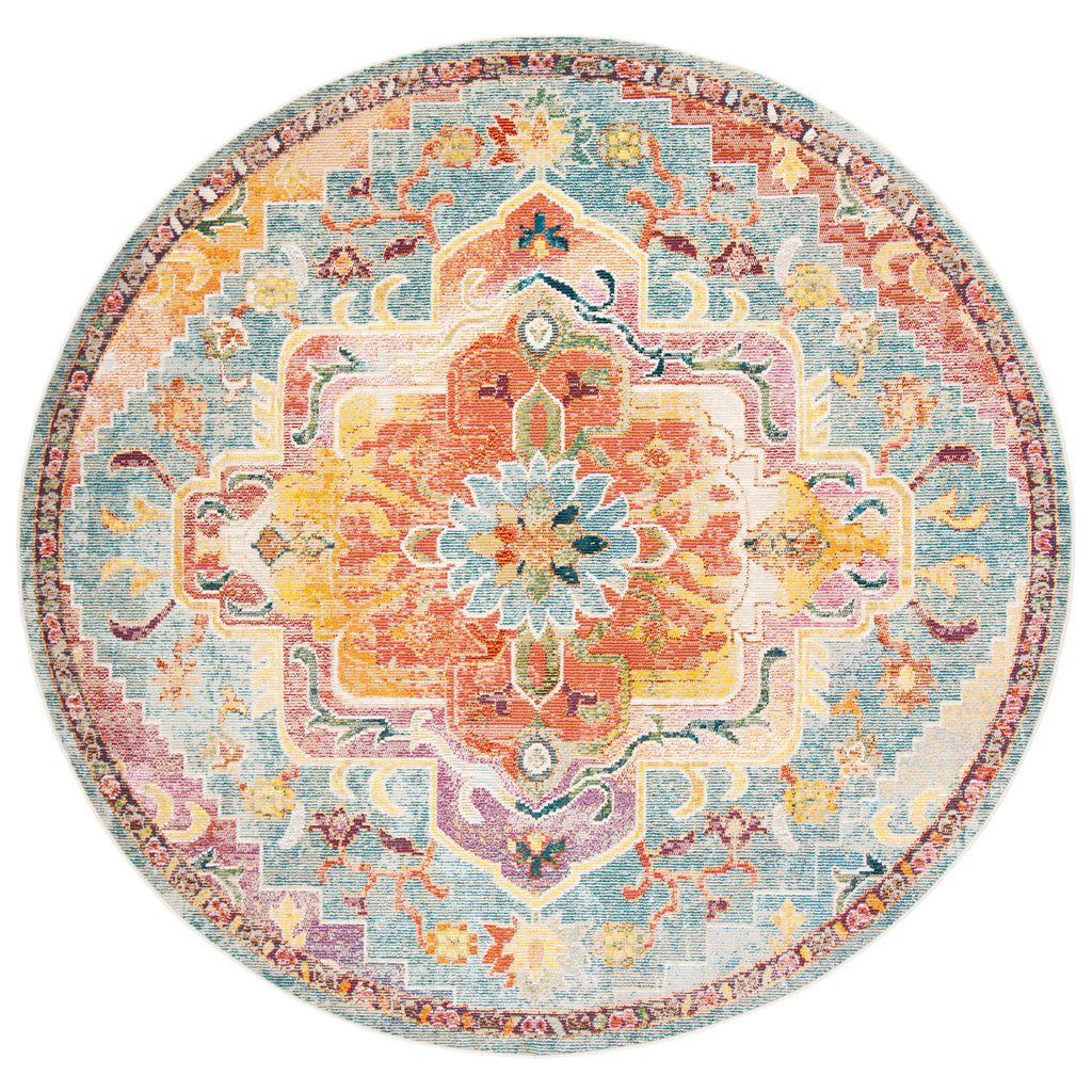 SAFAVIEH, Tapis Médaillon Boho Vintage Crystal Naimat