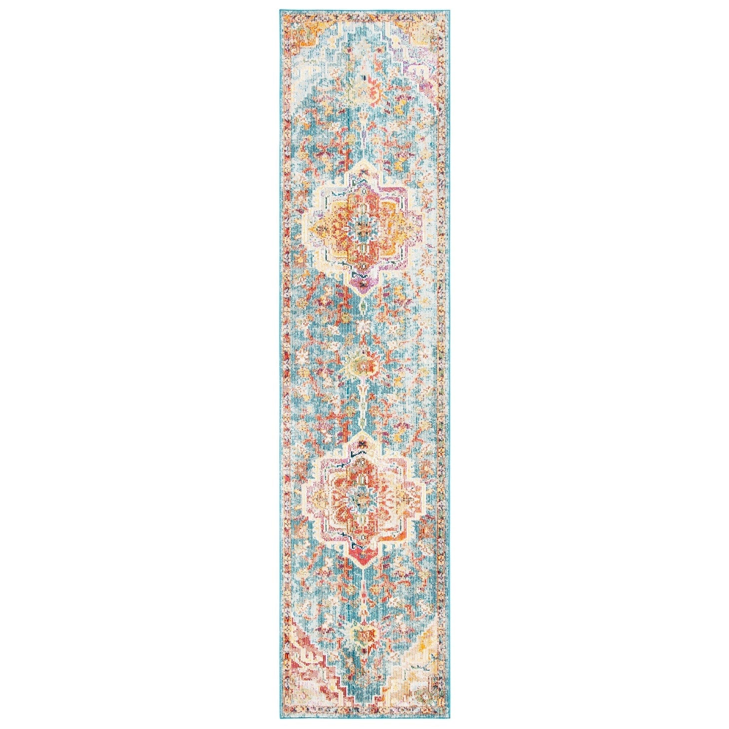 SAFAVIEH, Tapis Médaillon Boho Vintage Crystal Naimat
