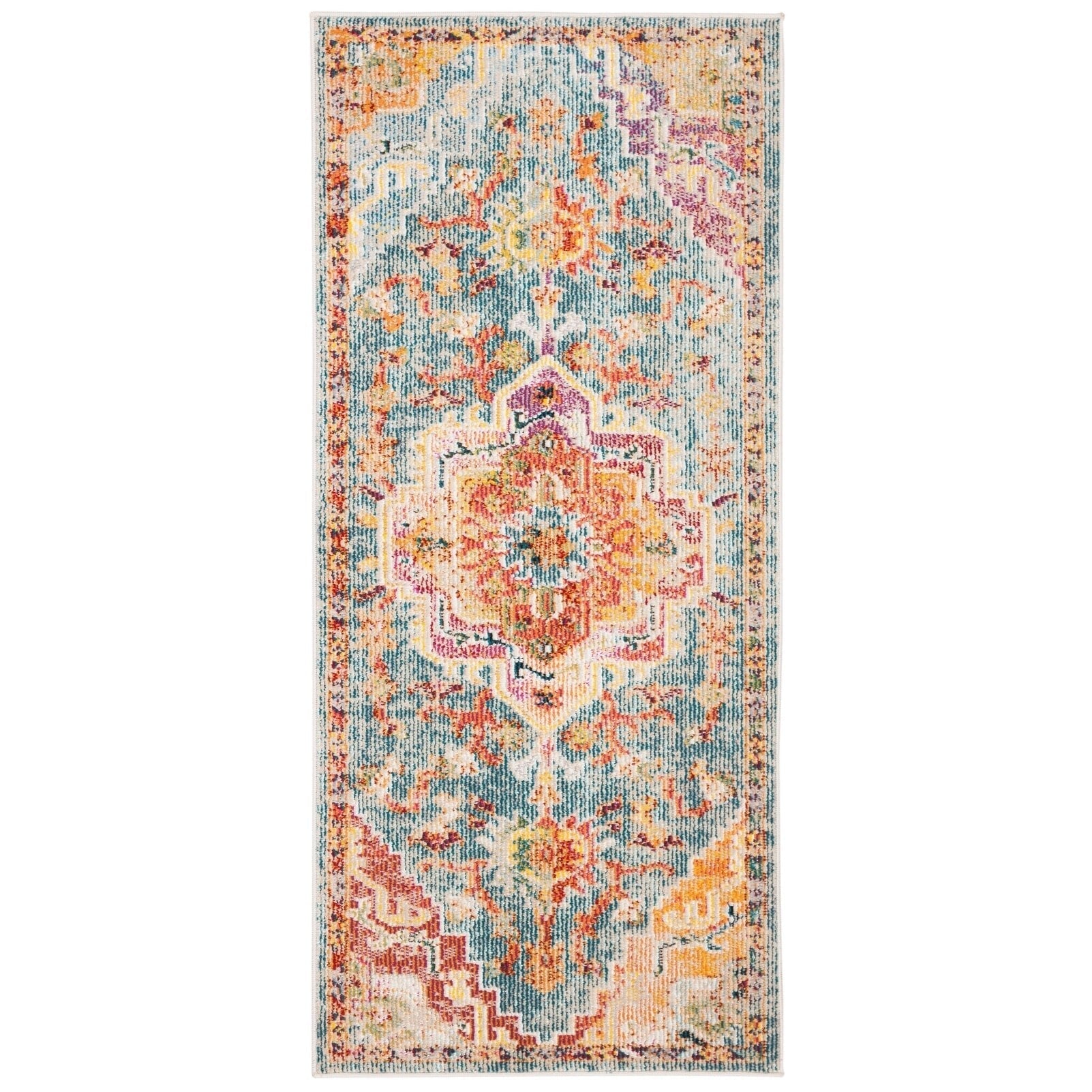 SAFAVIEH, Tapis Médaillon Boho Vintage Crystal Naimat