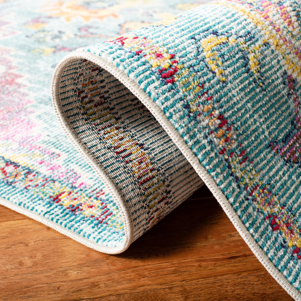 SAFAVIEH, Tapis Médaillon Boho Vintage Crystal Naimat