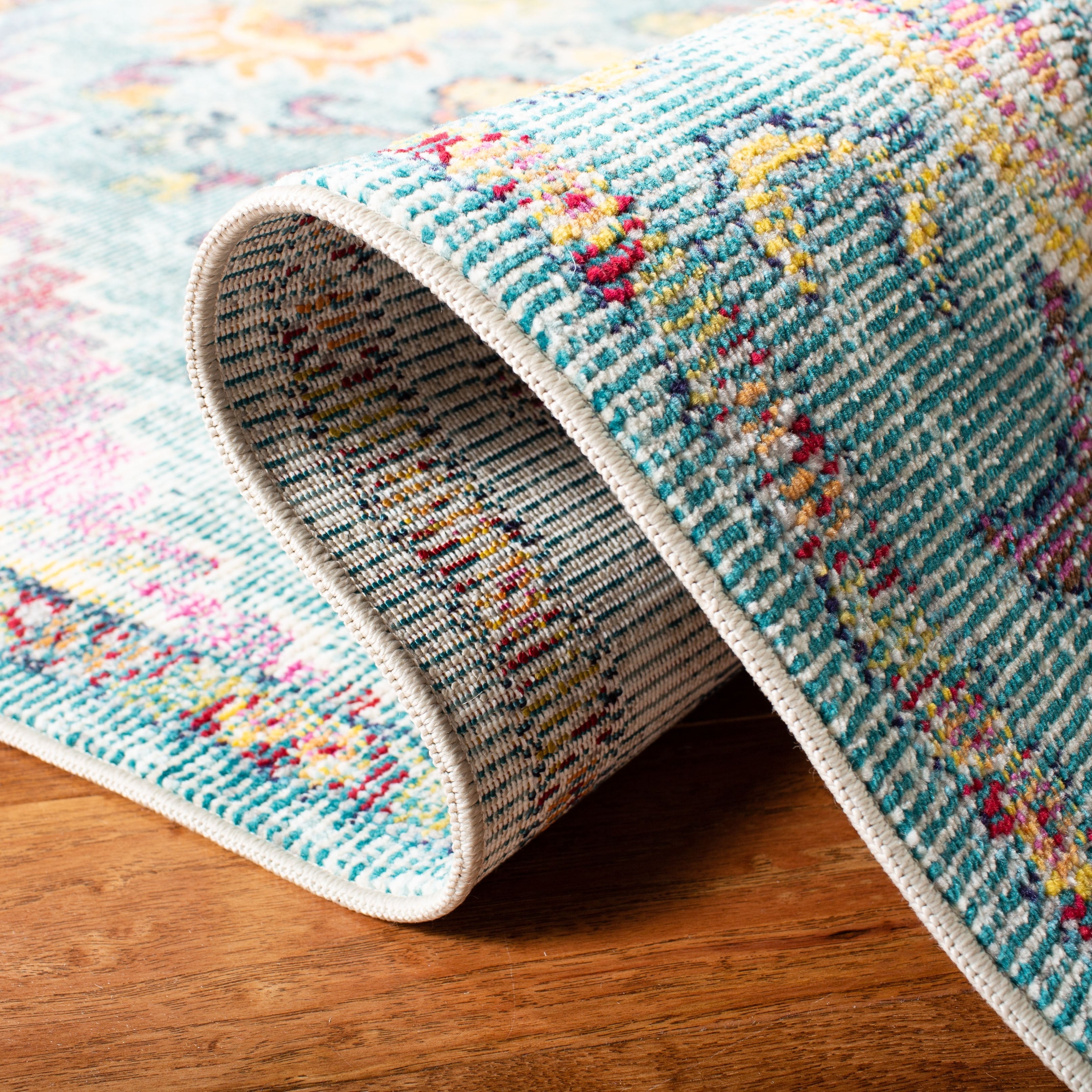 SAFAVIEH, Tapis Médaillon Boho Vintage Crystal Naimat