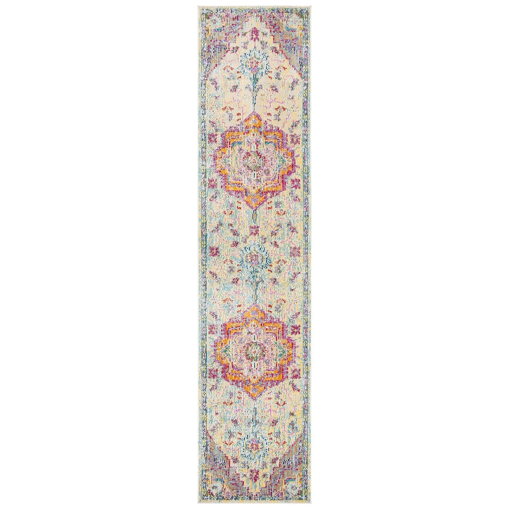 SAFAVIEH, Tapis Médaillon Boho Vintage Crystal Naimat