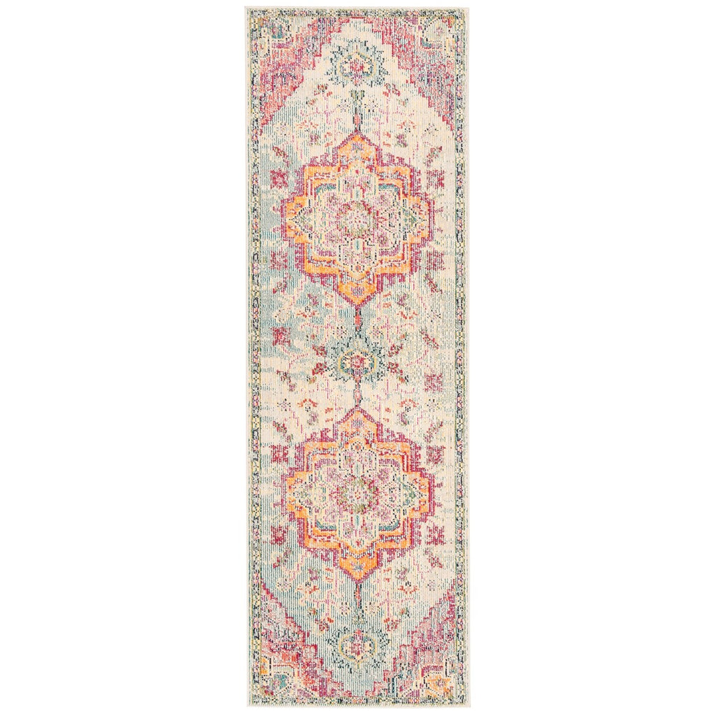 SAFAVIEH, Tapis Médaillon Boho Vintage Crystal Naimat