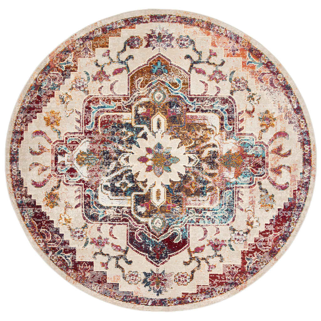 SAFAVIEH, Tapis Médaillon Boho Vintage Crystal Naimat