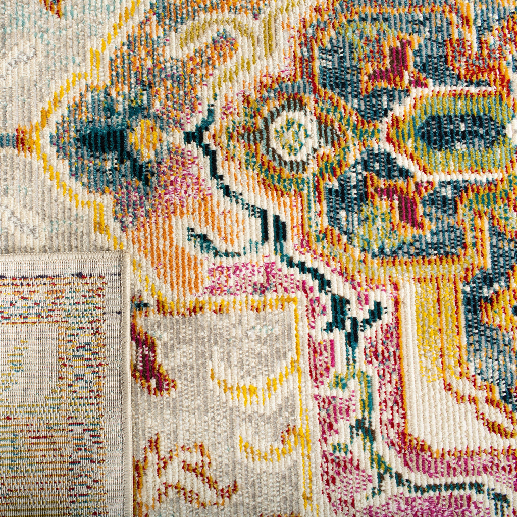 SAFAVIEH, Tapis Médaillon Boho Vintage Crystal Naimat