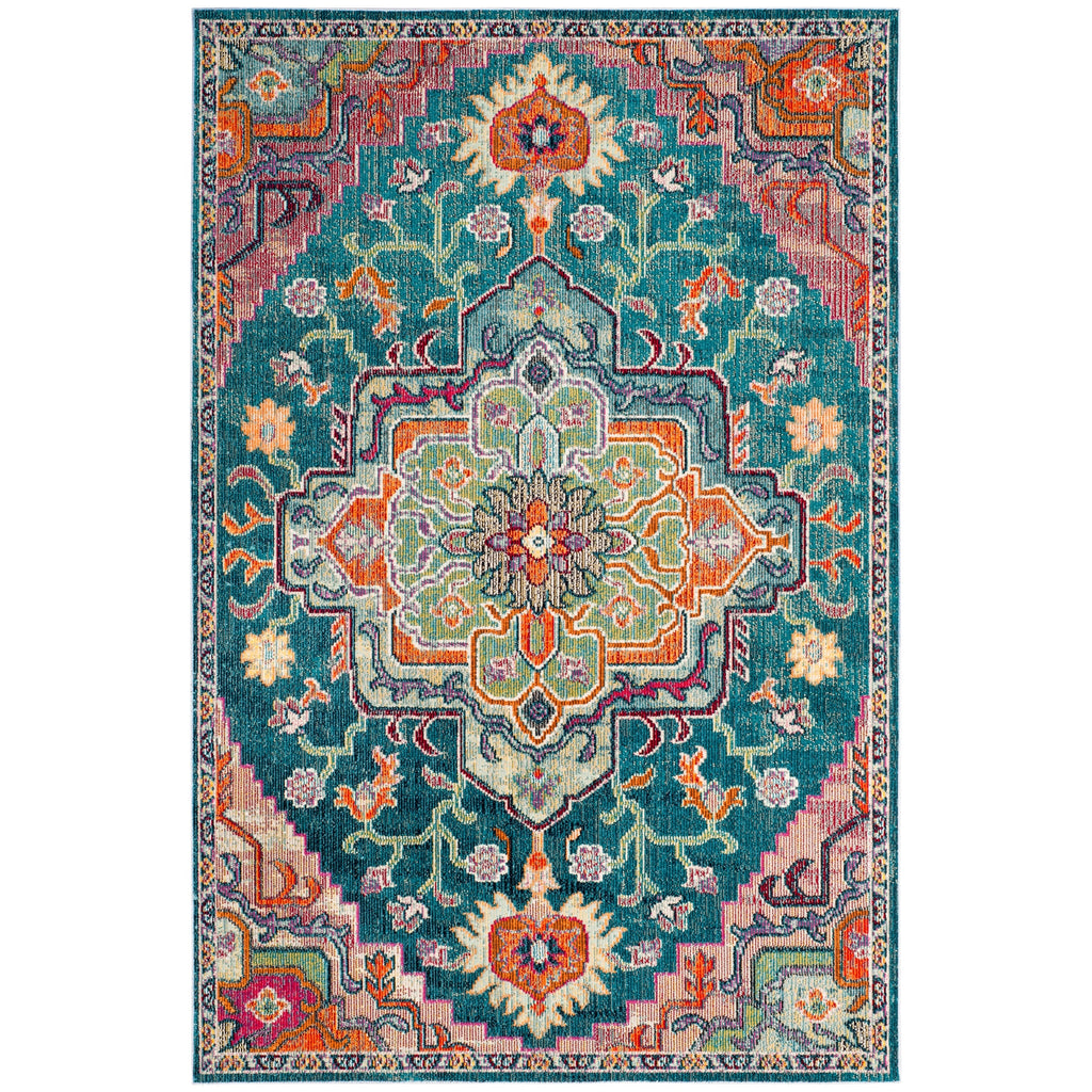 SAFAVIEH, Tapis Médaillon Boho Vintage Crystal Naimat
