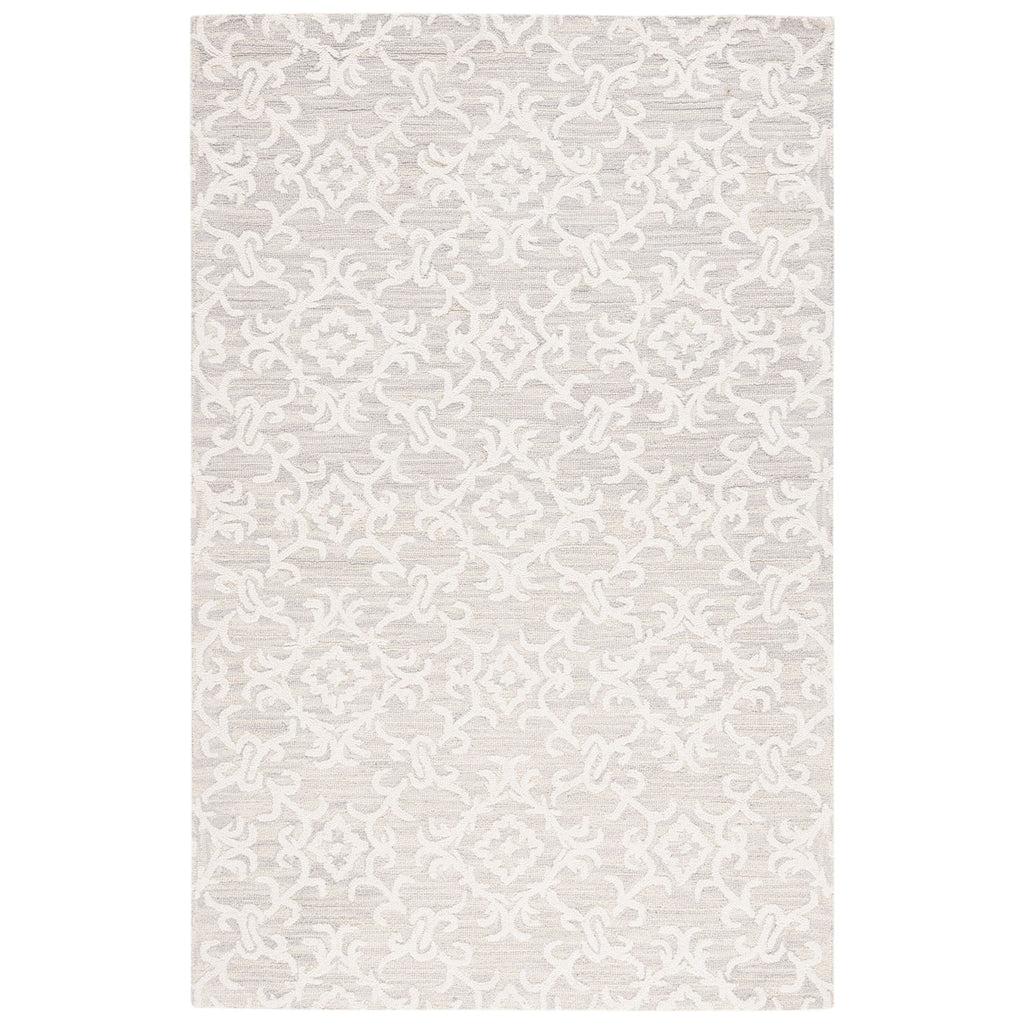 SAFAVIEH, Handmade Blossom Vesela Modern Floral Wool Rug