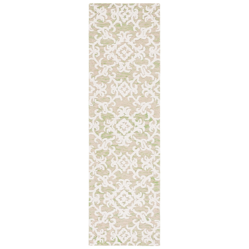 SAFAVIEH, Handmade Blossom Vesela Modern Floral Wool Rug