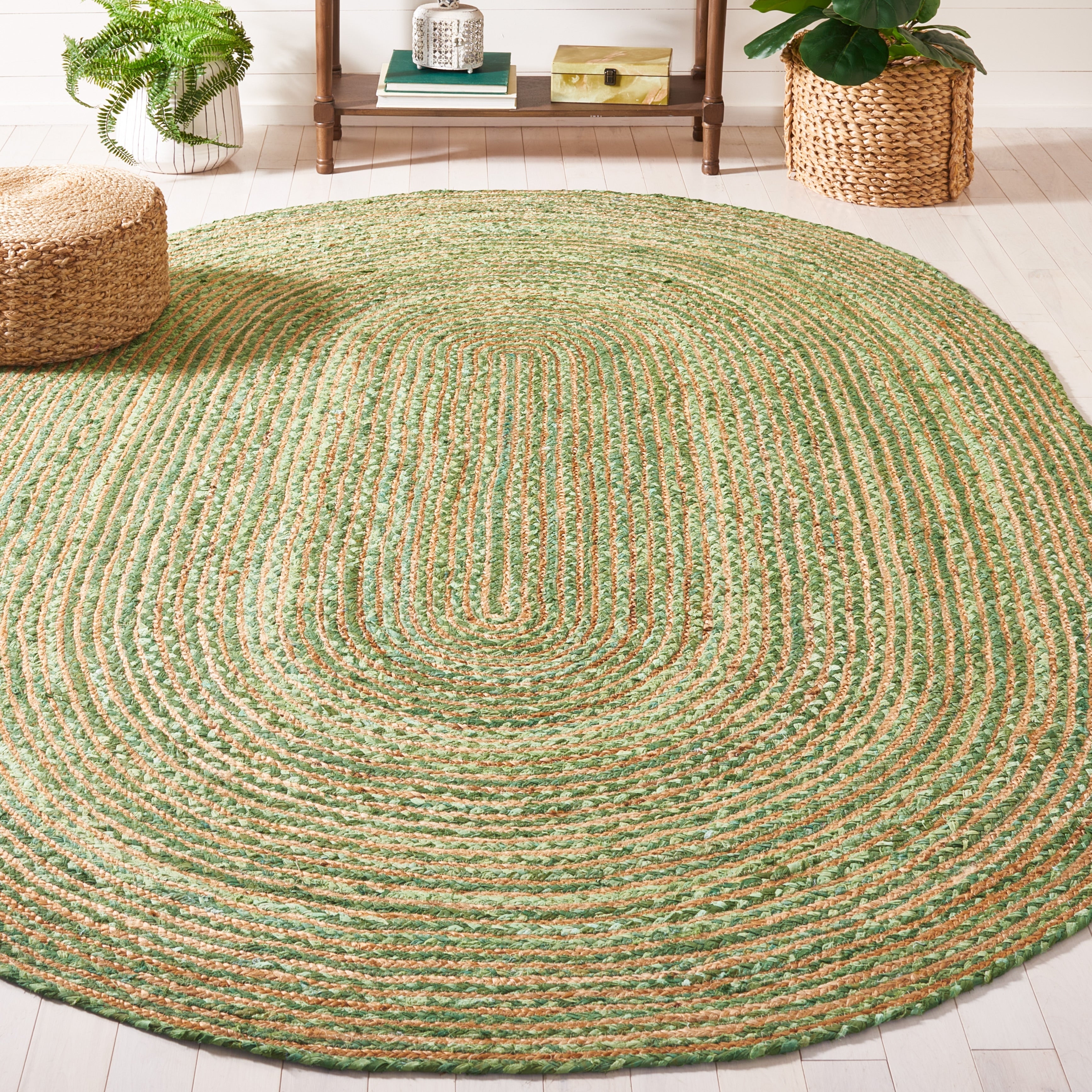 SAFAVIEH, Handmade Cape Cod Rietie Boho Coastal Jute Rug