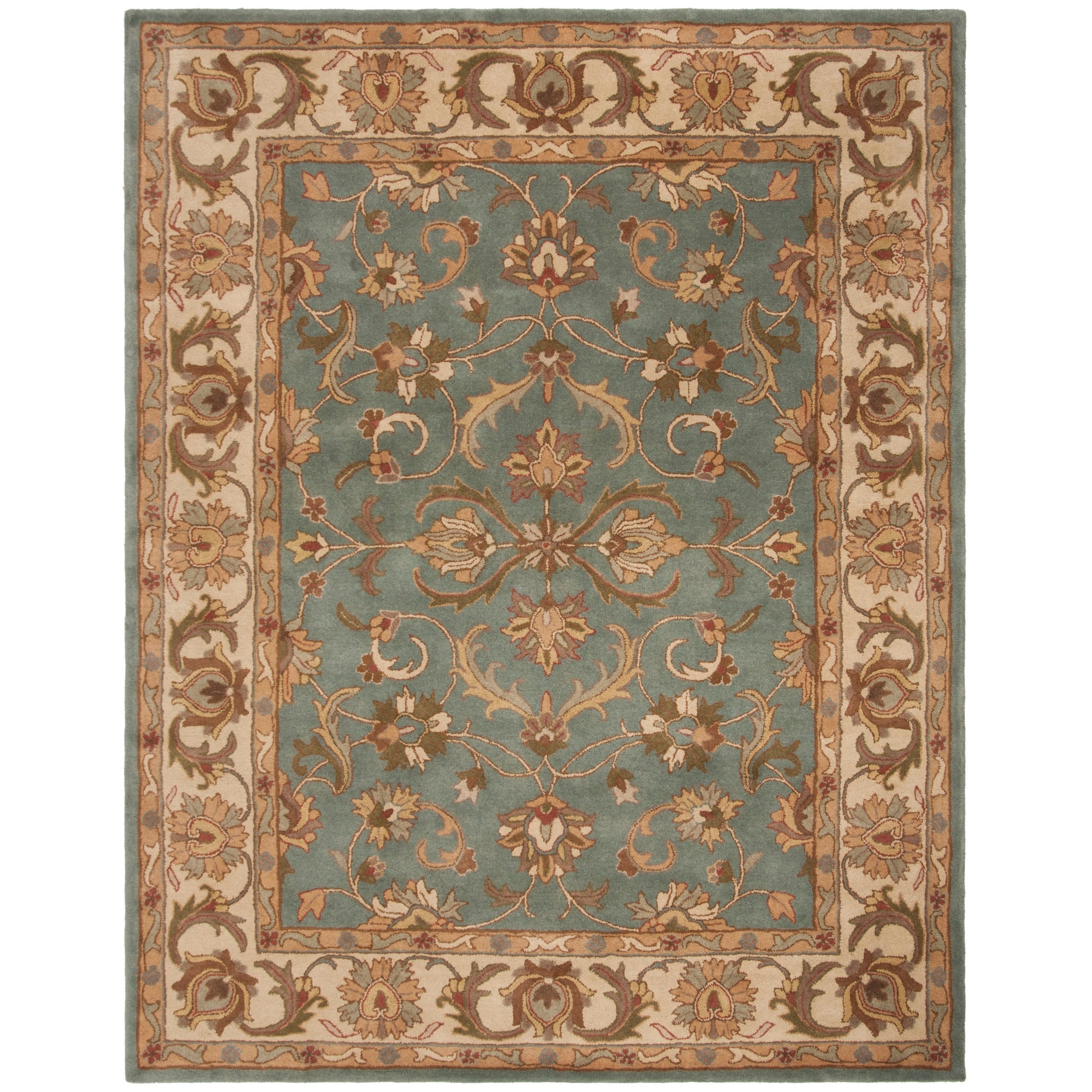 SAFAVIEH, Handmade Heritage Byzantium Traditional Oriental Wool Rug