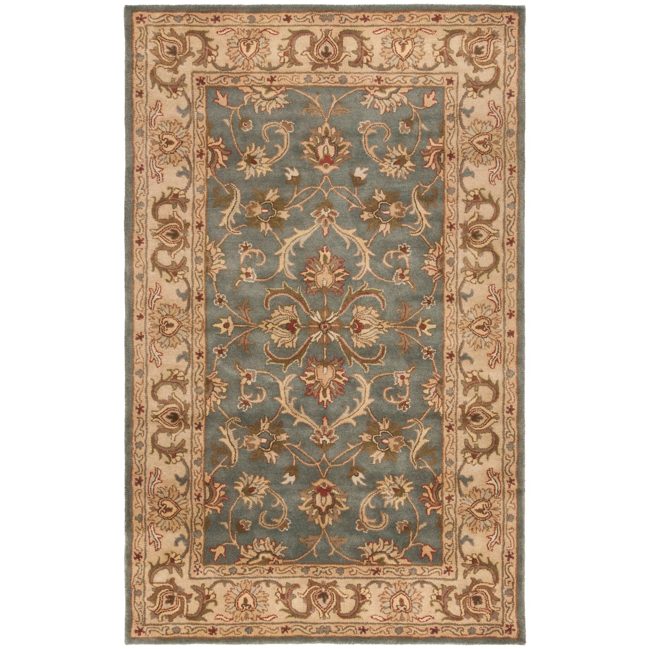 SAFAVIEH, Handmade Heritage Byzantium Traditional Oriental Wool Rug