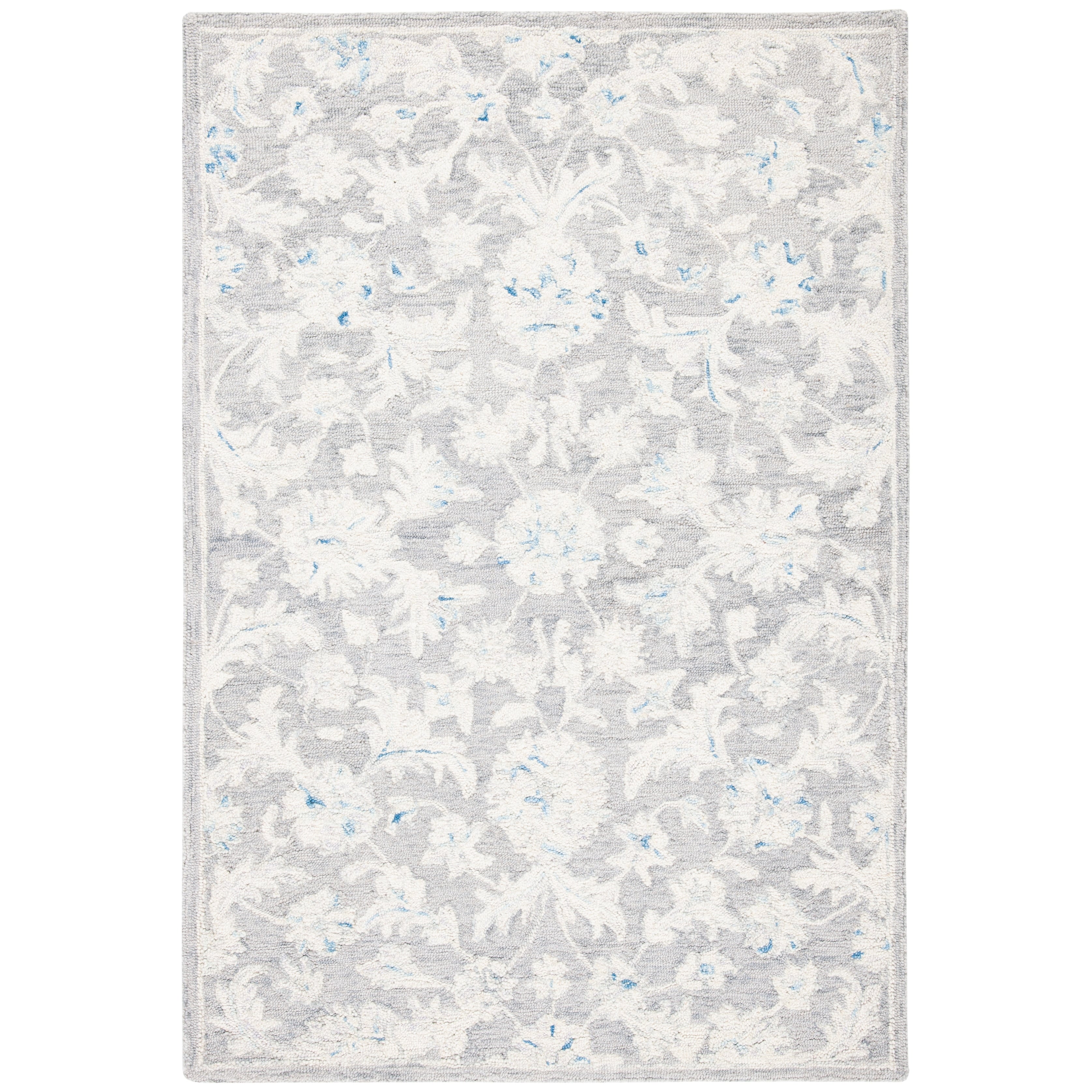 SAFAVIEH, Handmade Marietje Blossom French Country Wool Area Rug