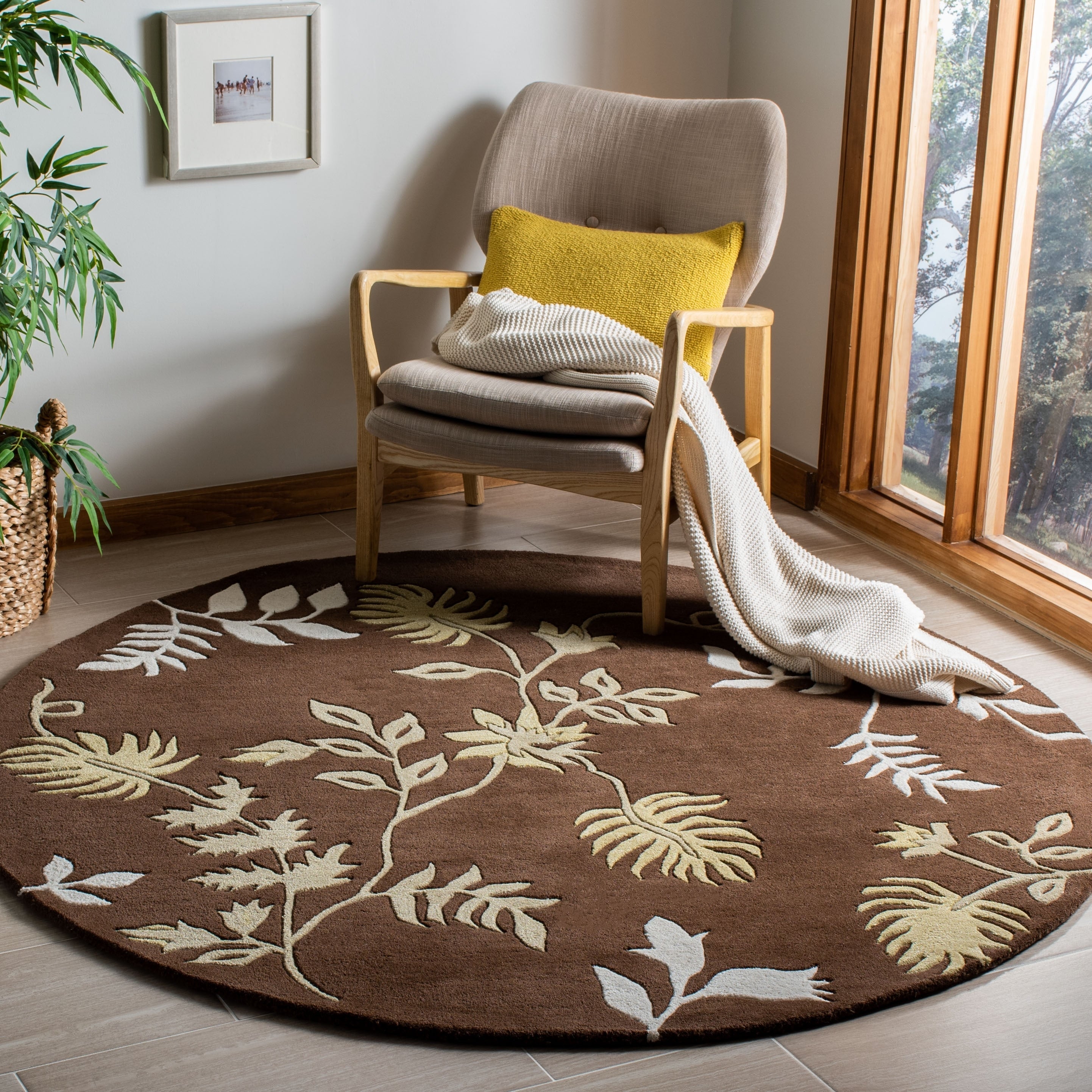 SAFAVIEH, Handmade Soho Kelsi Twigs N.Z. Wool Rug