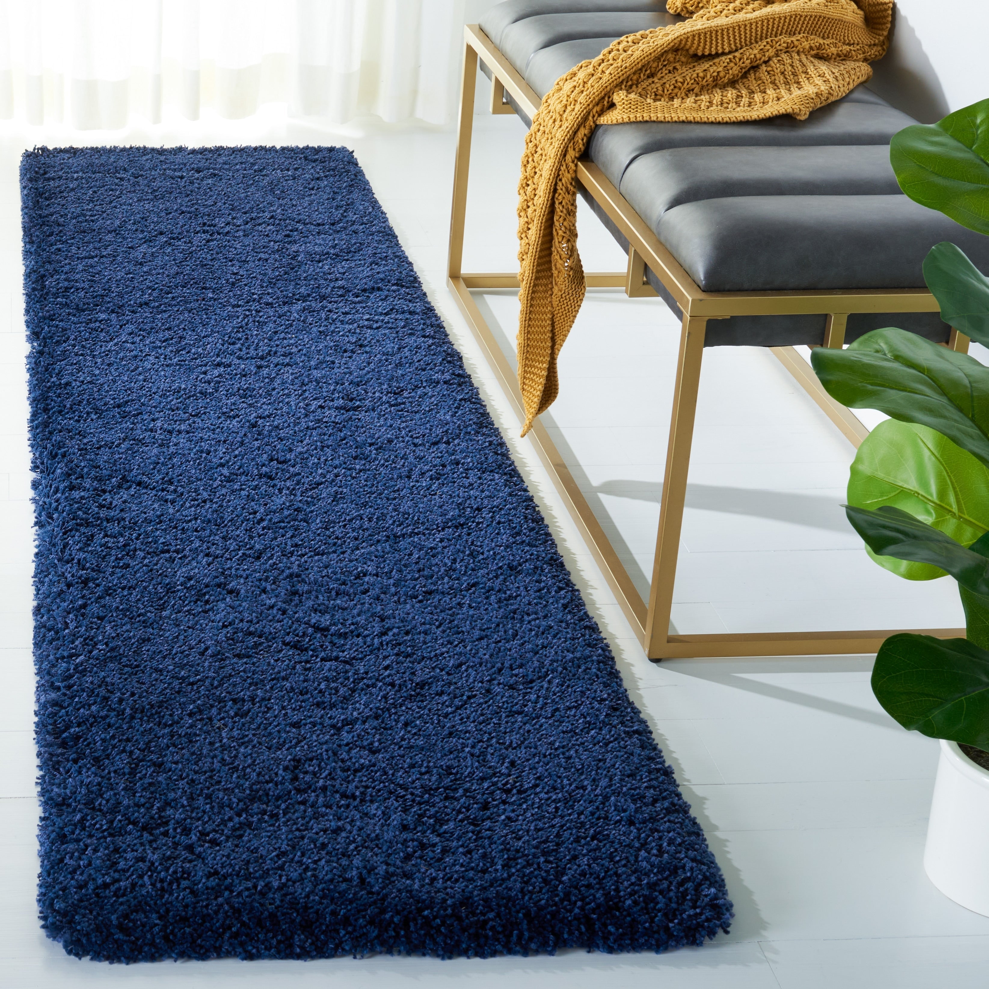 SAFAVIEH, Milan Shag Afton 2-inch Thick Area Rug