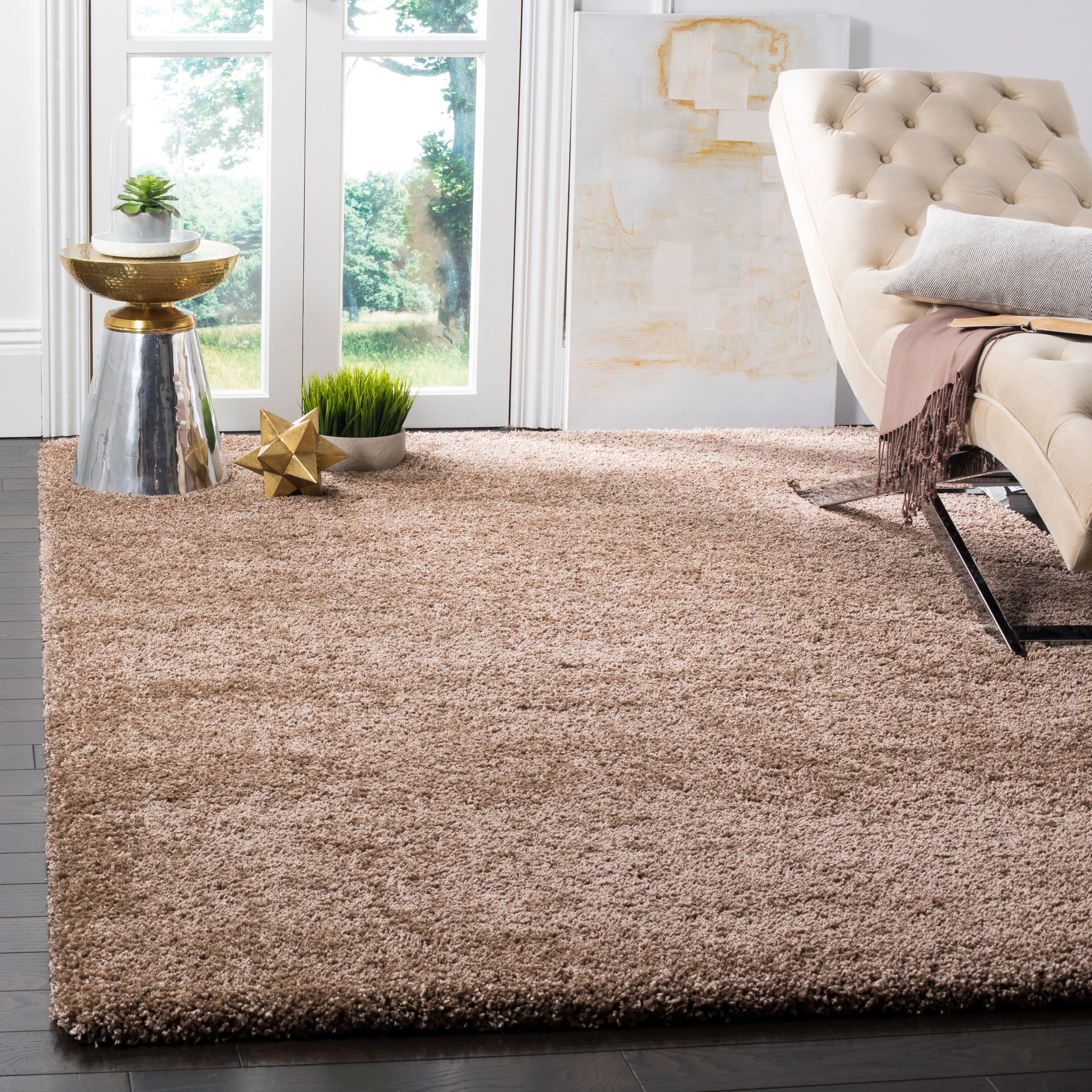 SAFAVIEH, Milan Shag Afton 2-inch Thick Area Rug