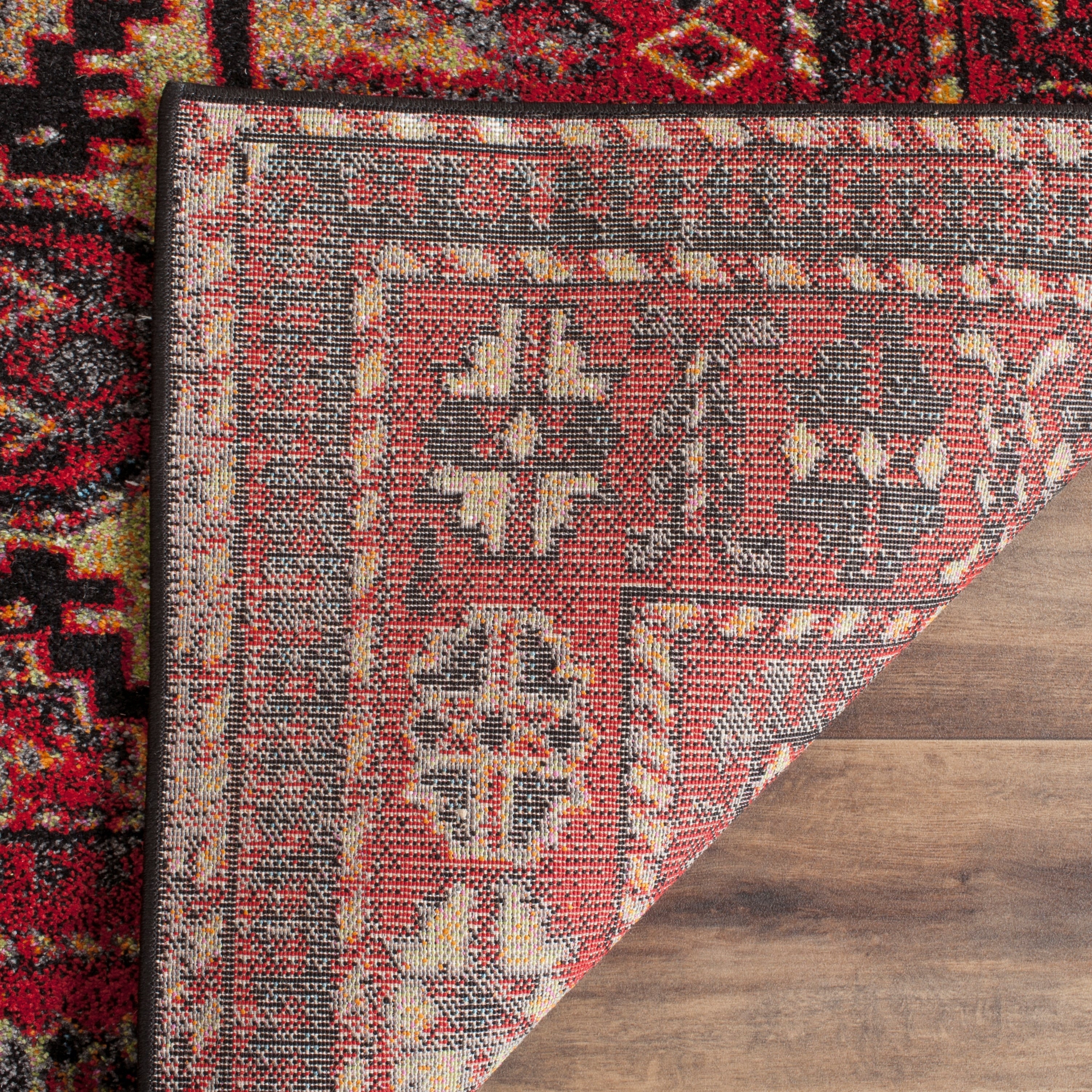 SAFAVIEH, Vintage Hamadan Lilla Oriental Distressed Rug