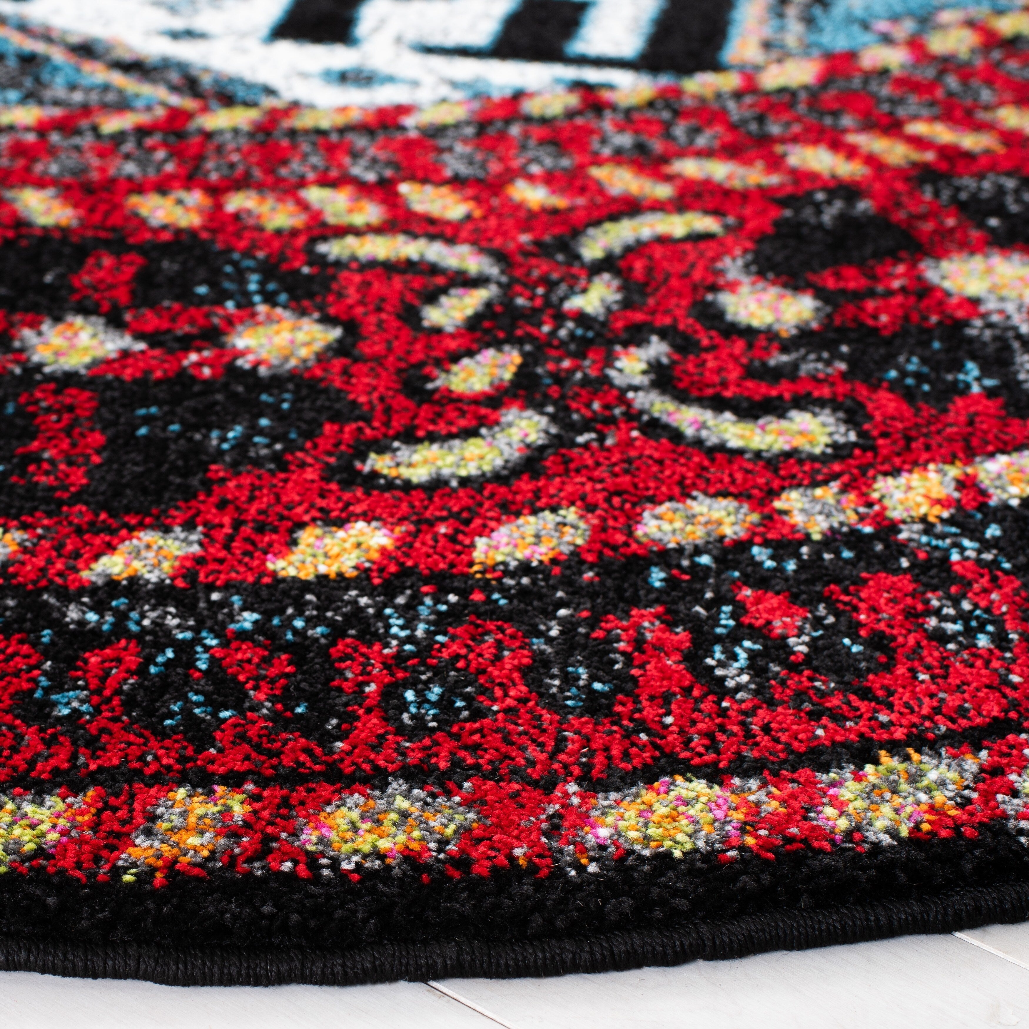 SAFAVIEH, Vintage Hamadan Lilla Oriental Distressed Rug