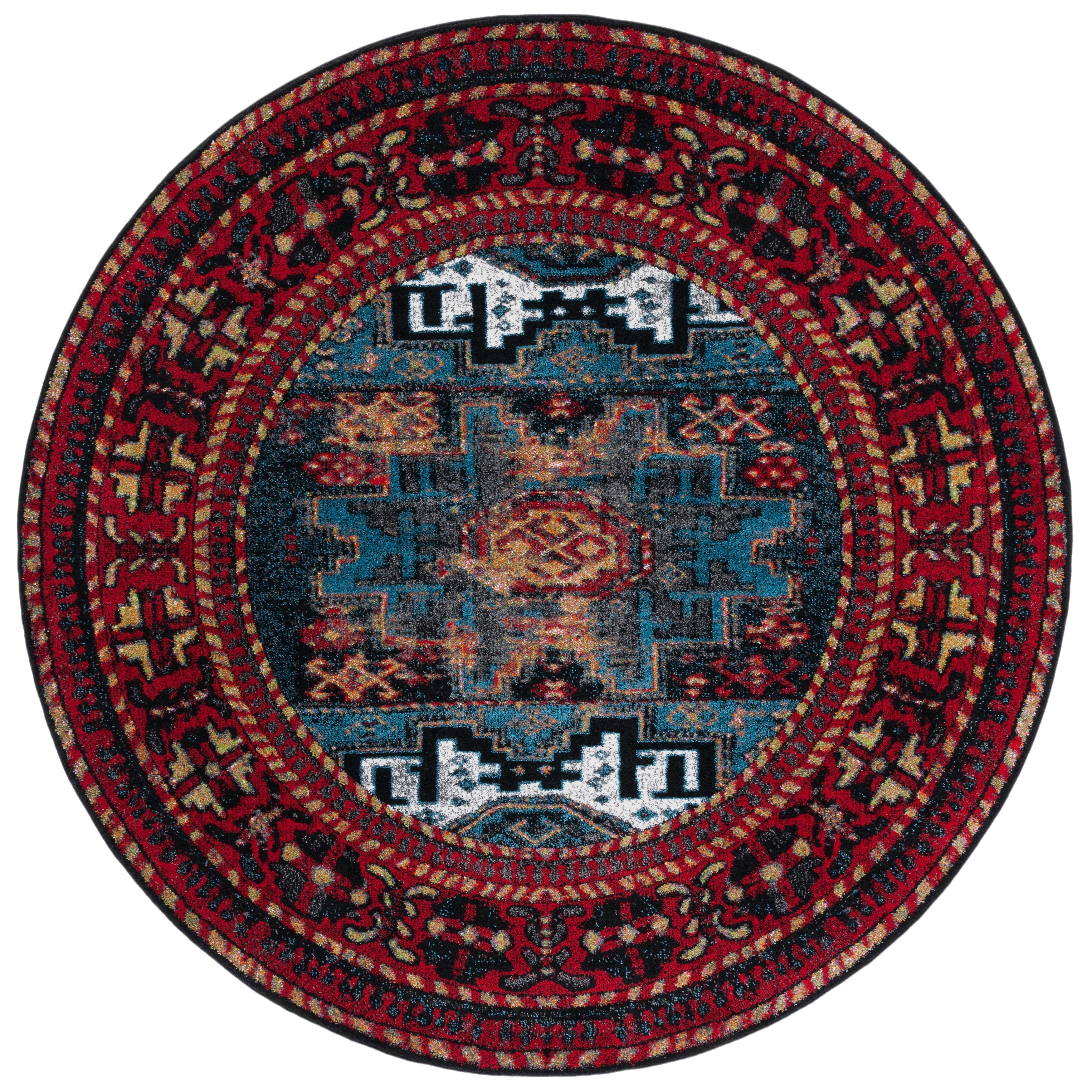 SAFAVIEH, Vintage Hamadan Lilla Oriental Distressed Rug