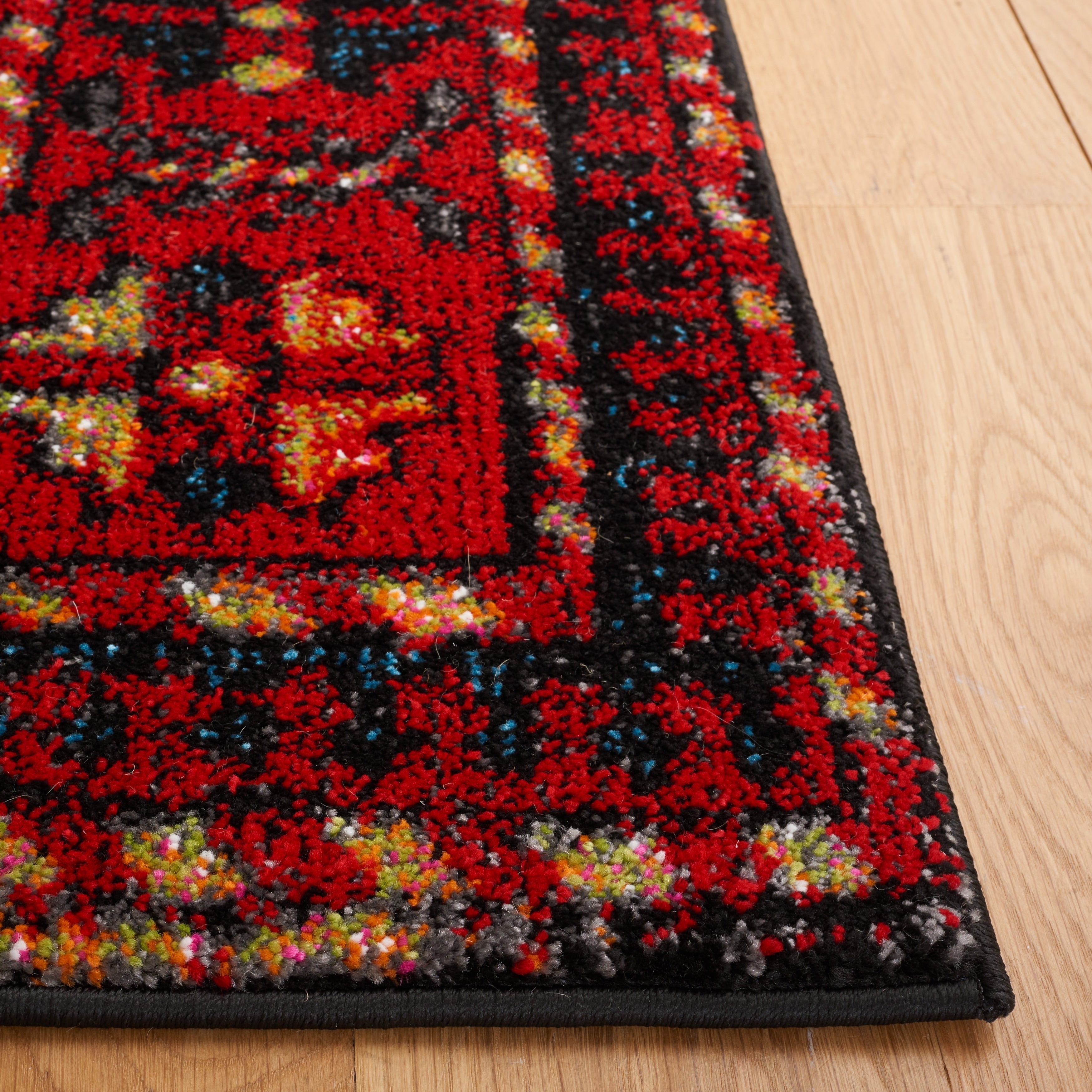 SAFAVIEH, Vintage Hamadan Lilla Oriental Distressed Rug