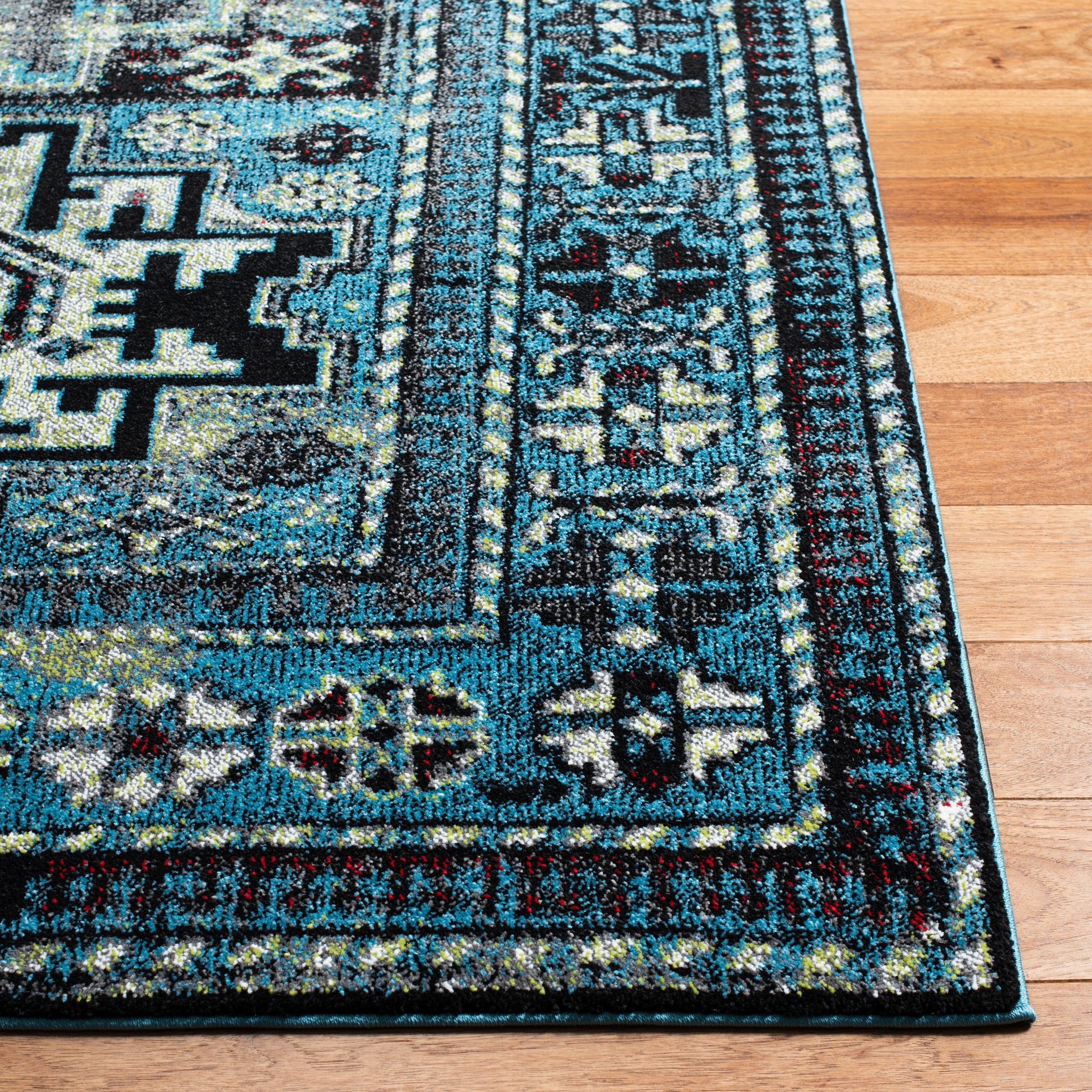 SAFAVIEH, Vintage Hamadan Lilla Oriental Distressed Rug